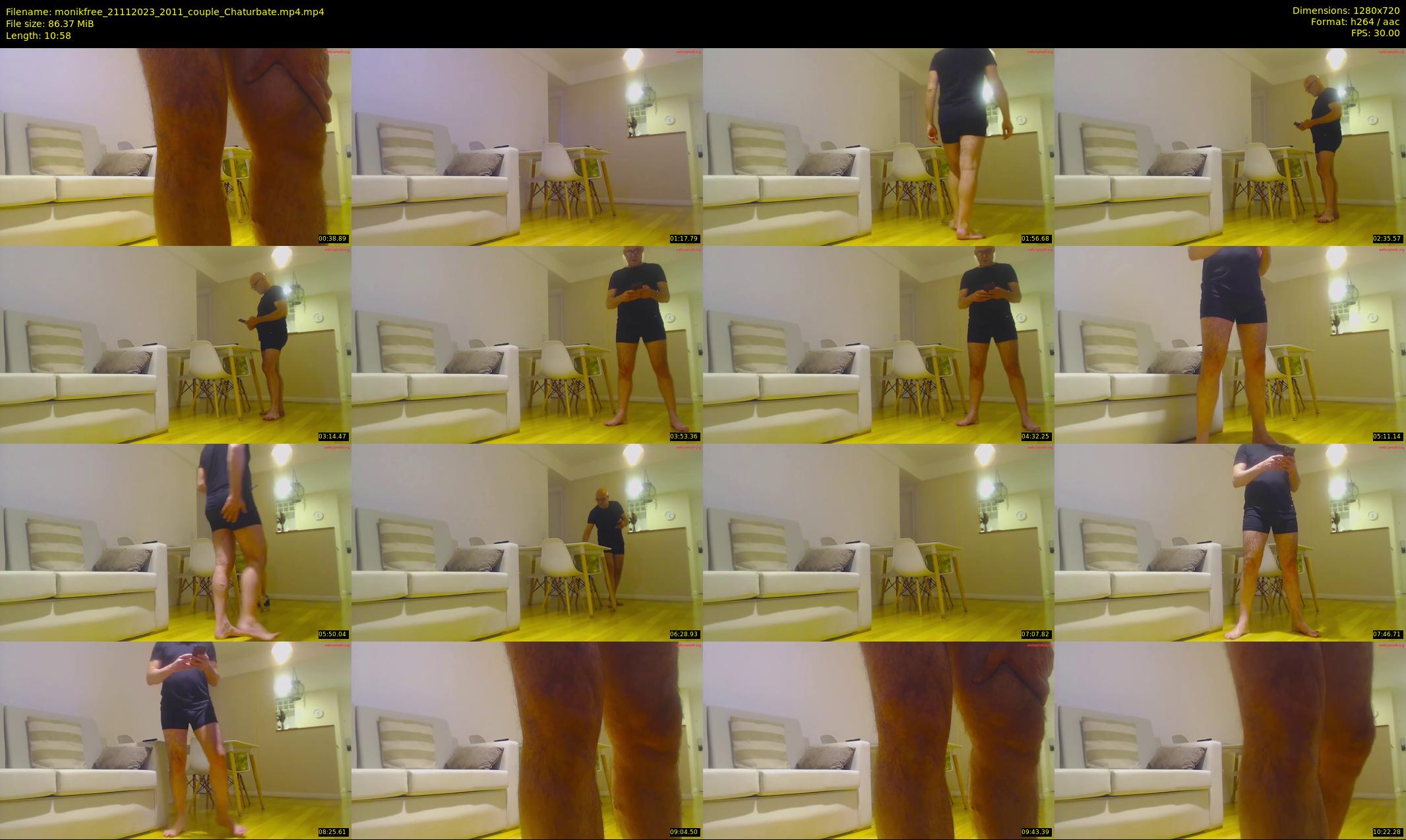 monikfree — 11 minute Chaturbate couple cam show recording, 720p, Nov 21, 2023