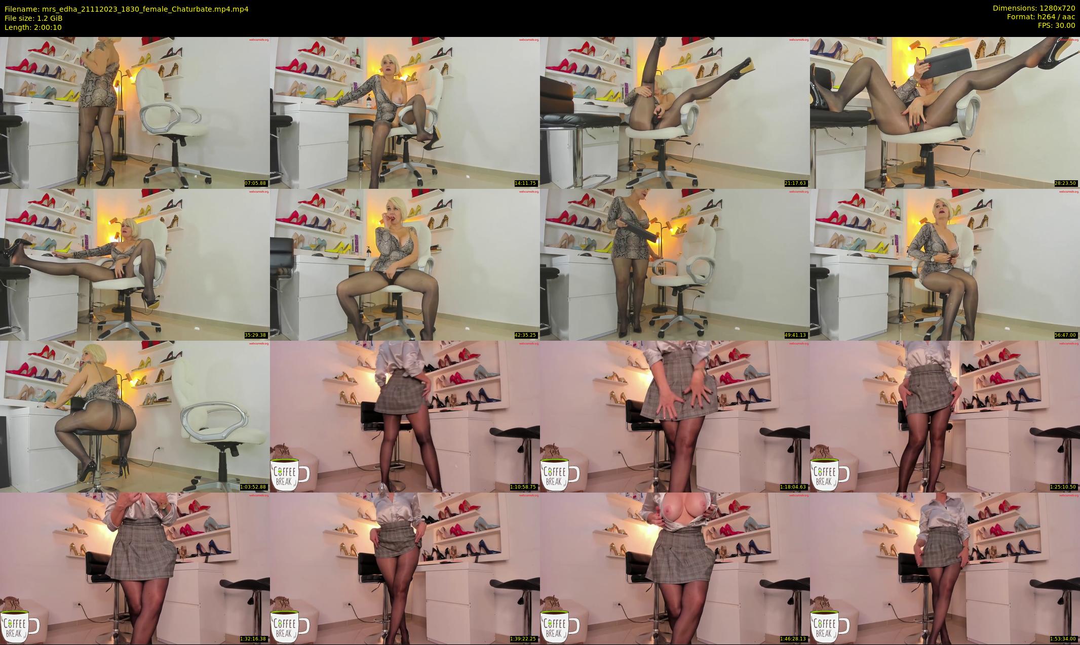 mrs_edha — 121 minute Chaturbate female cam show recording, 720p, Nov 21, 2023
