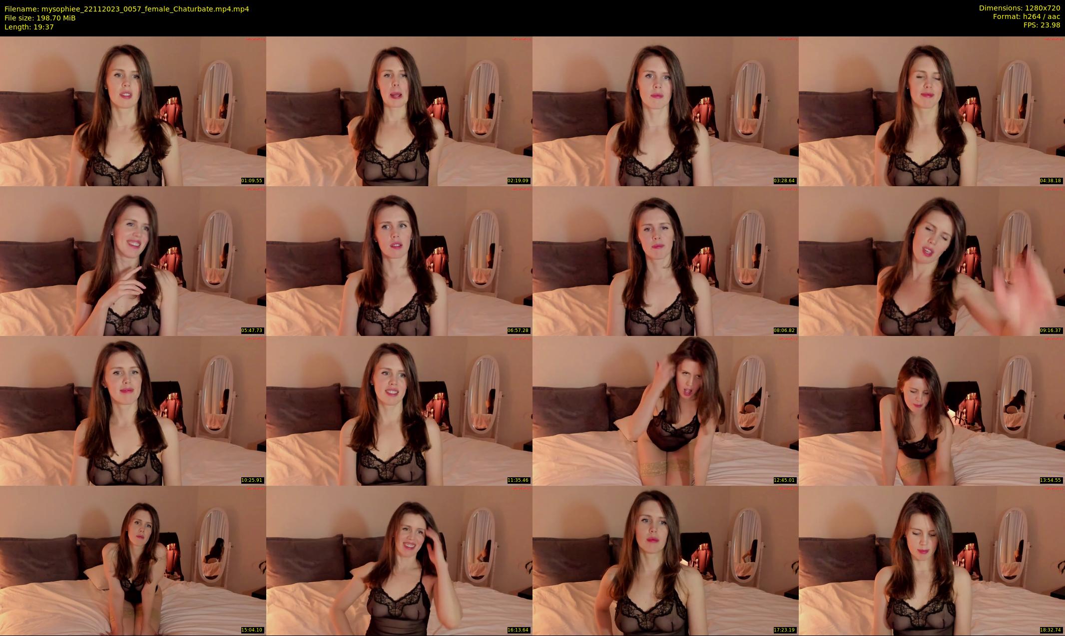mysophiee — 20 minute Chaturbate female cam show recording, 720p, Nov 22, 2023