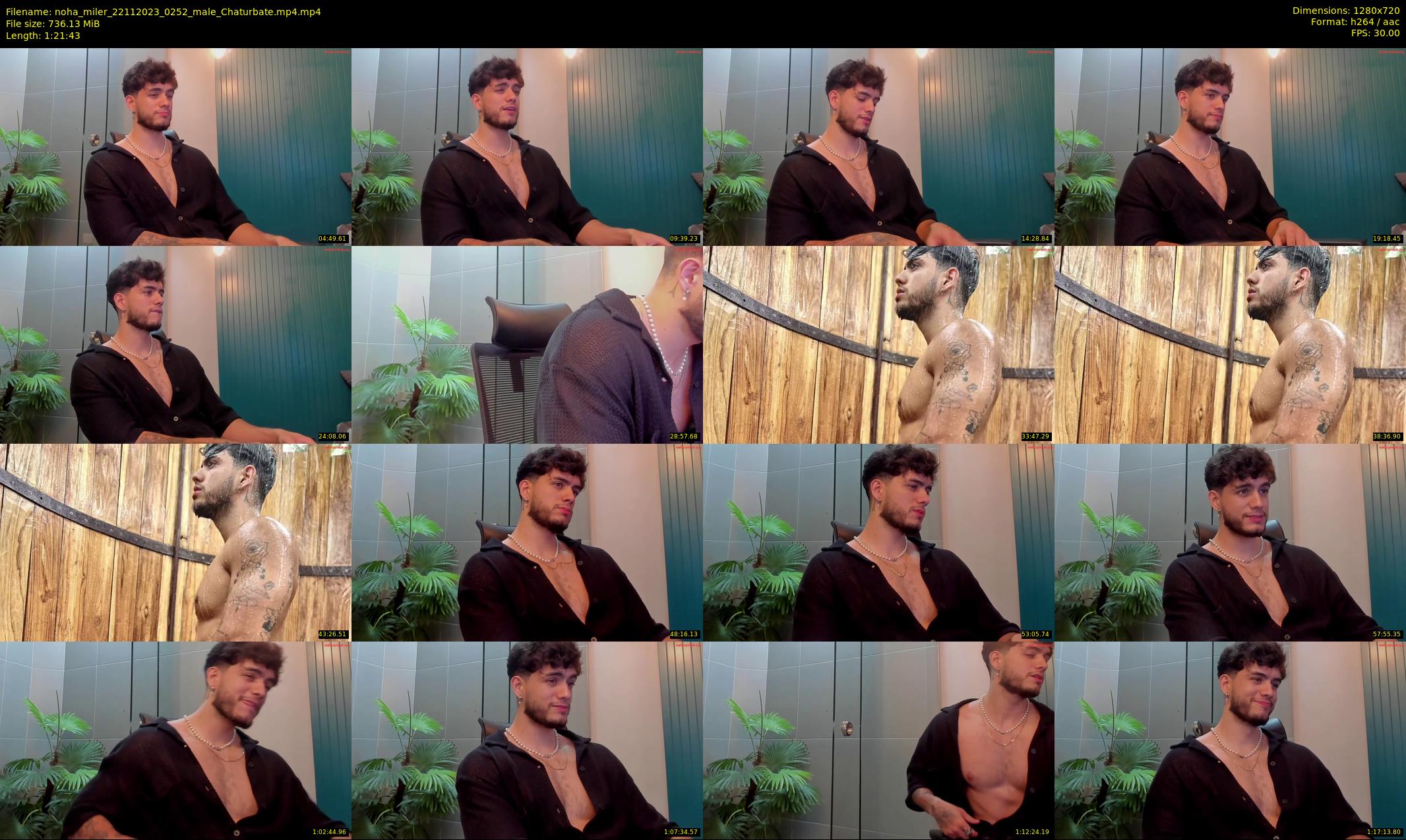 noha_miler — 82 minute Chaturbate male cam show recording, 720p, Nov 22, 2023