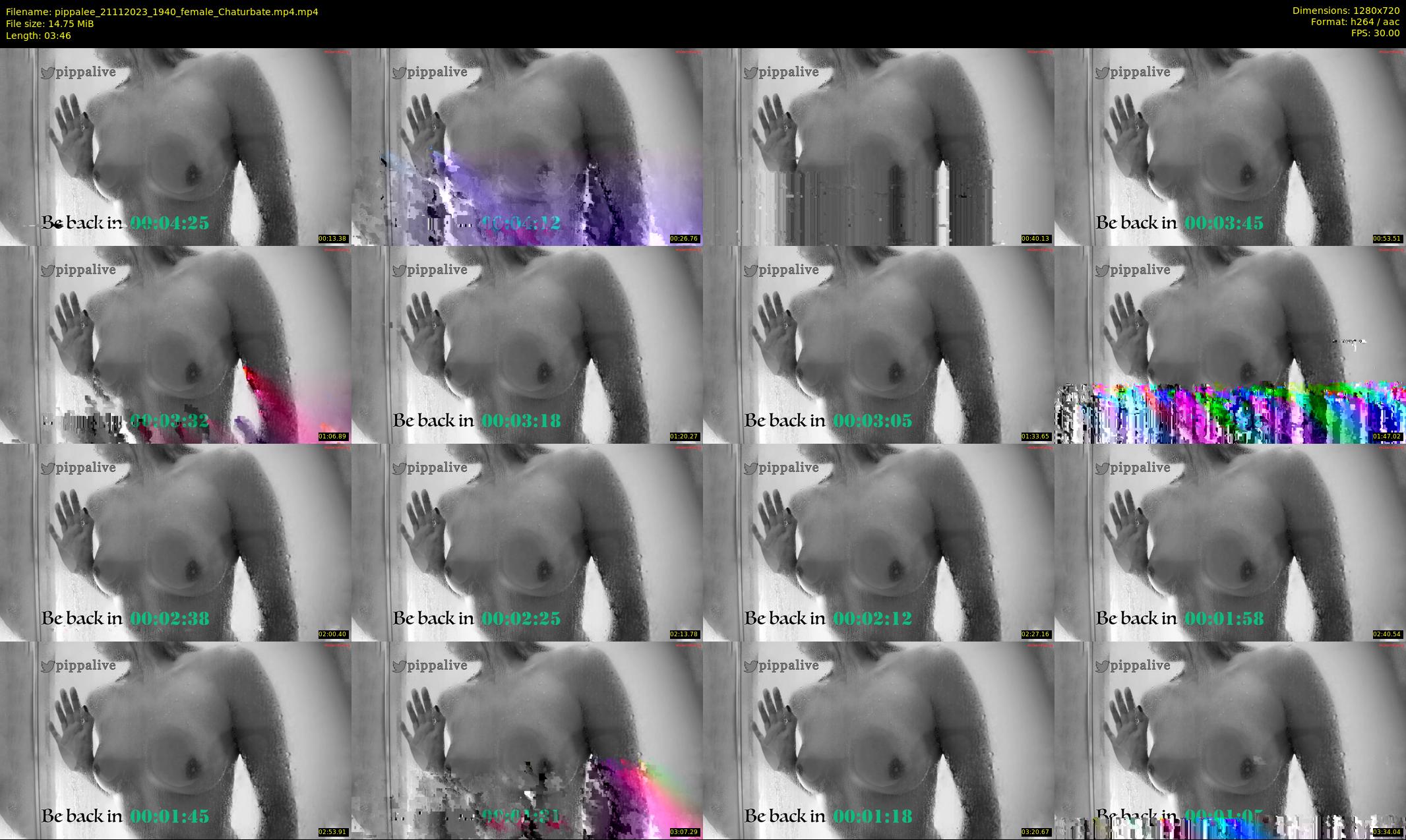pippalee — 4 minute Chaturbate female cam show recording, 720p, Nov 21, 2023