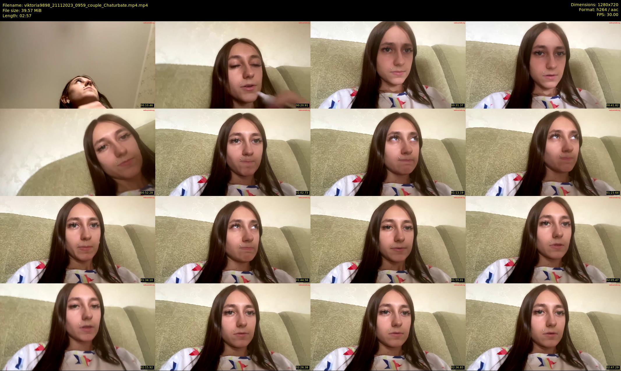viktoria9898 — 3 minute Chaturbate couple cam show recording, 720p, Nov 21, 2023