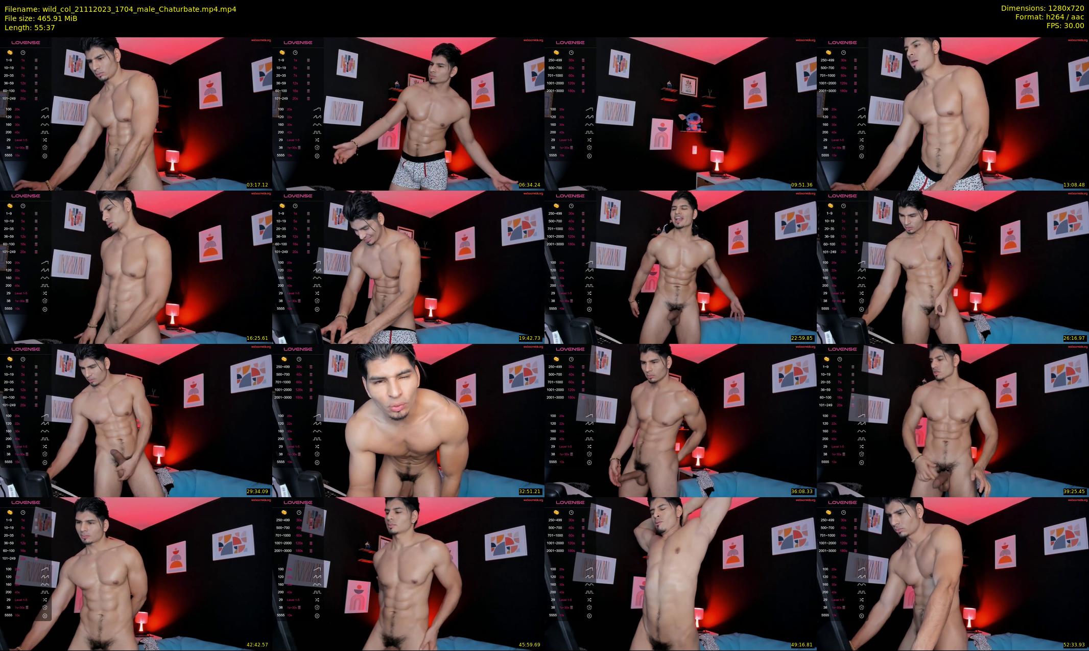 wild_col — 56 minute Chaturbate male cam show recording, 720p, Nov 21, 2023