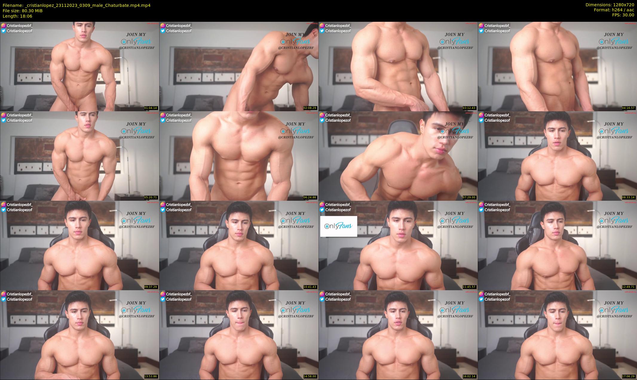 _cristianlopez — 19 minute Chaturbate male cam show recording, 720p, Nov 23, 2023