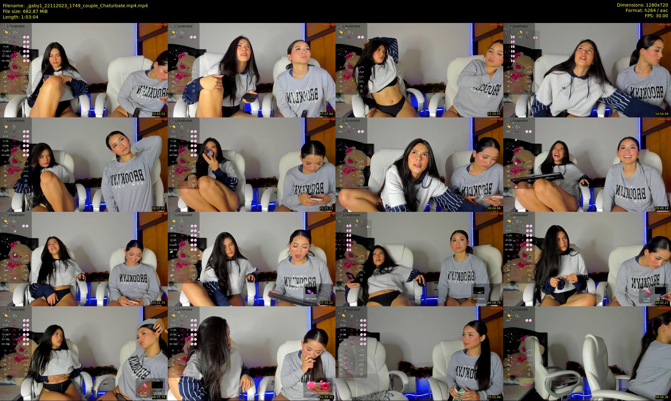 _gaby1 — 64 minute Chaturbate female cam show recording, 720p, Nov 22, 2023