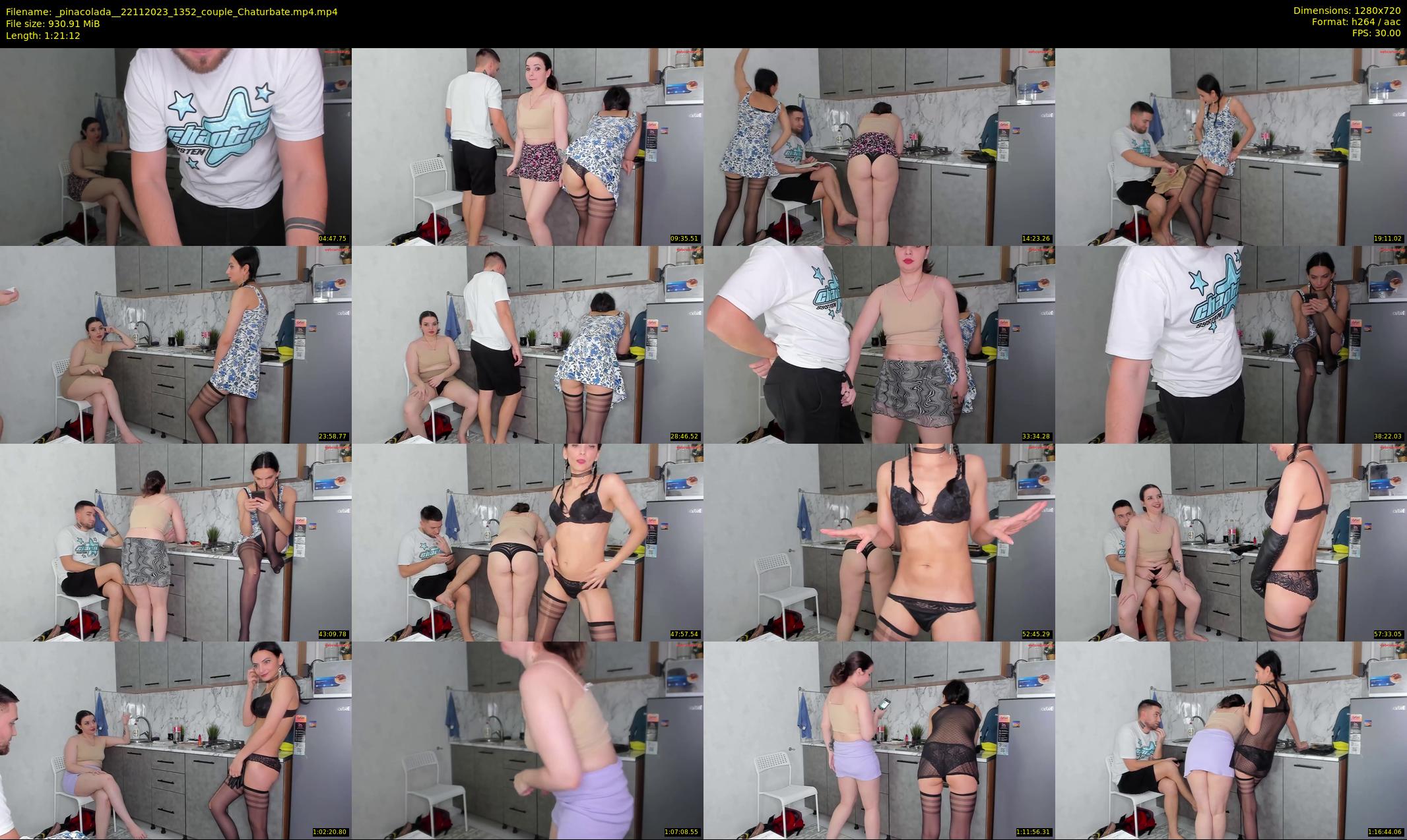 _pinacolada_ — 82 minute Chaturbate couple cam show recording, 720p, Nov 22, 2023