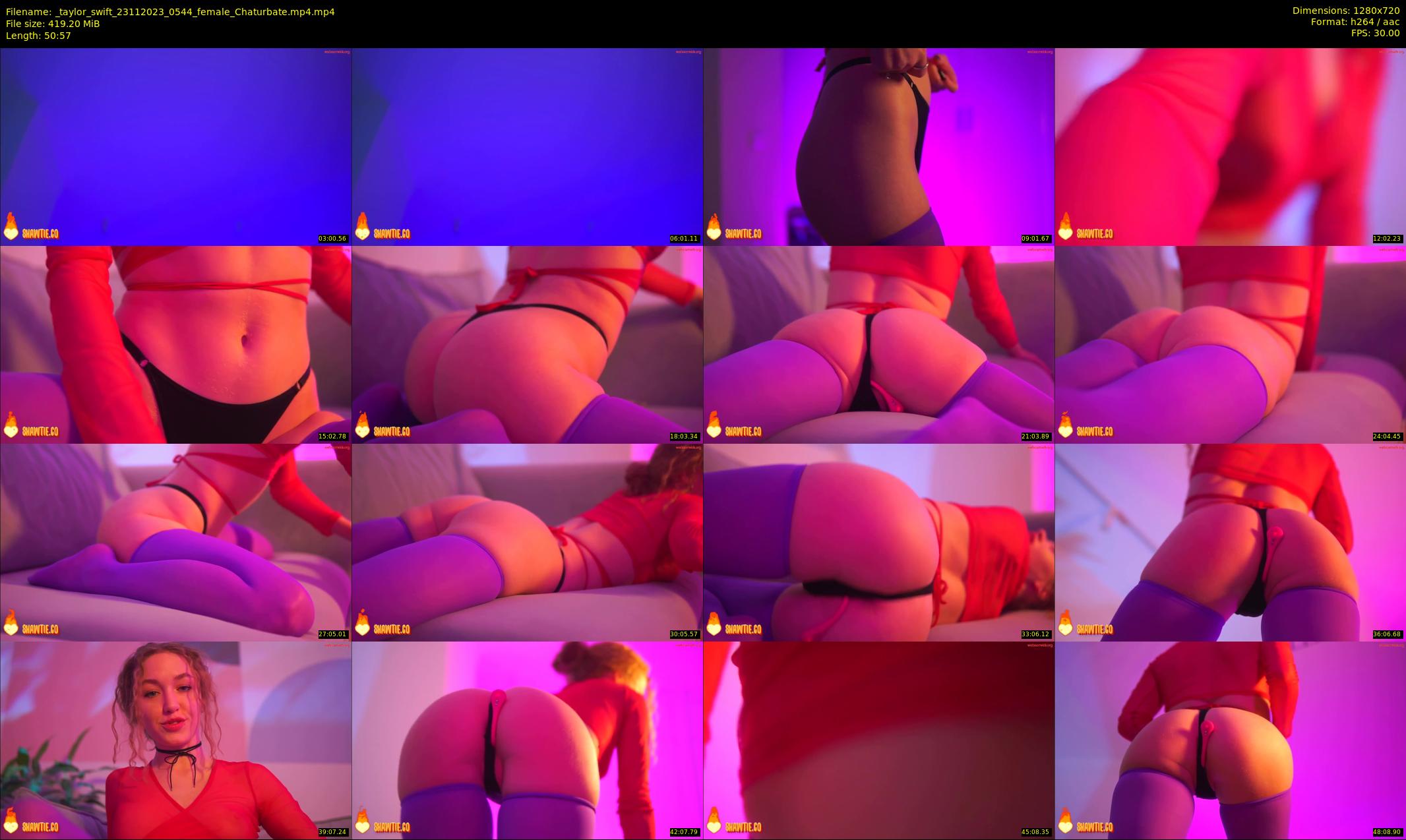 _taylor_swift — 51 minute Chaturbate female cam show recording, 720p, Nov 23, 2023