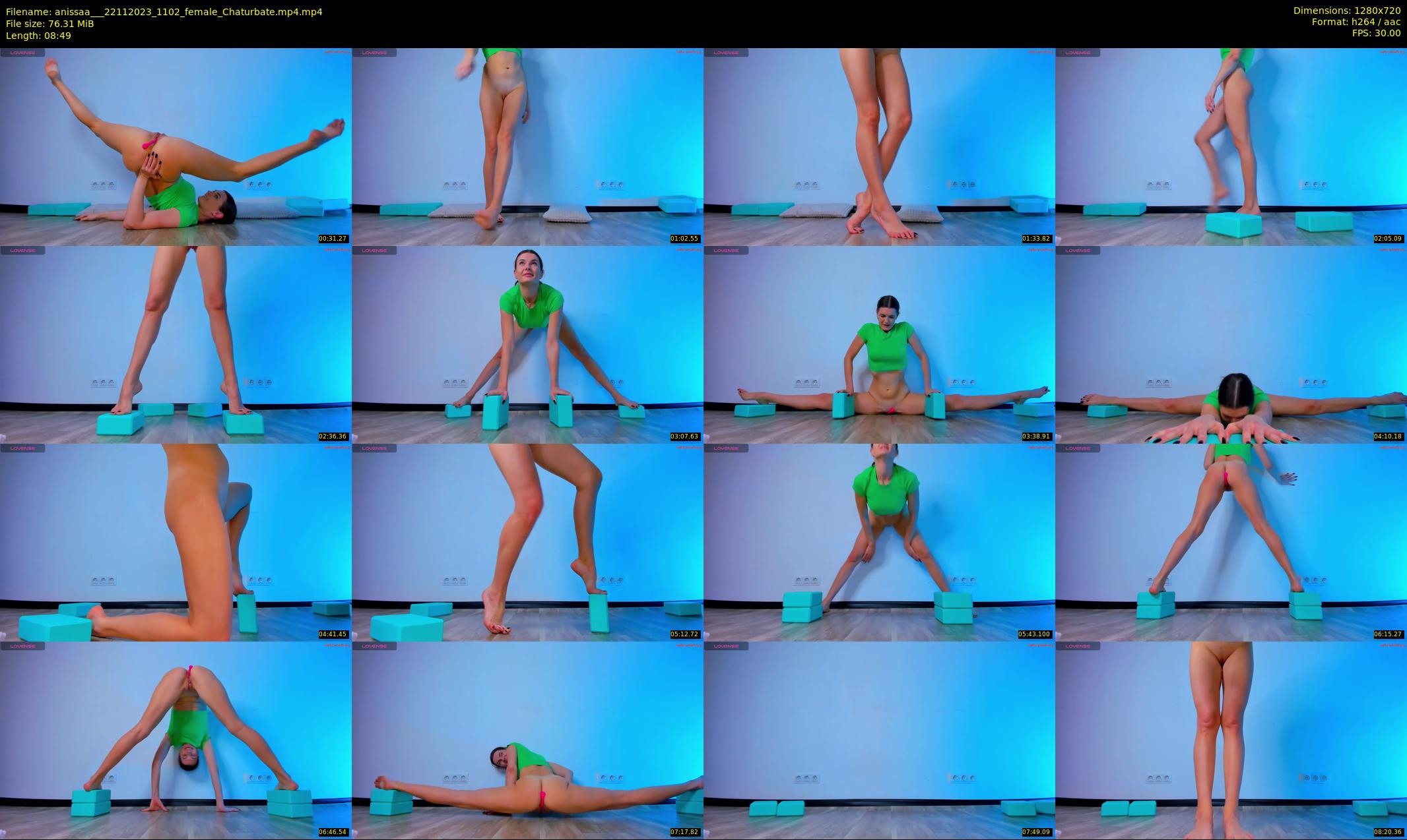 anissaa__ — 9 minute Chaturbate female cam show recording, 720p, Nov 22, 2023