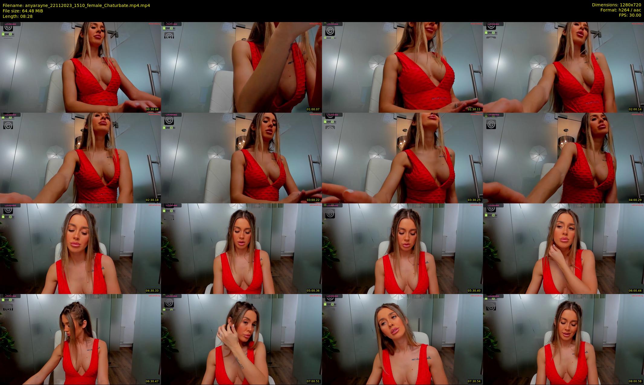 anyarayne — 9 minute Chaturbate female cam show recording, 720p, Nov 22, 2023