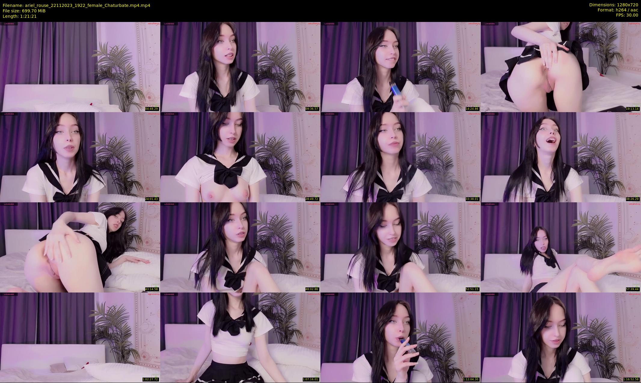 ariel_rouse — 82 minute Chaturbate female cam show recording, 720p, Nov 22, 2023