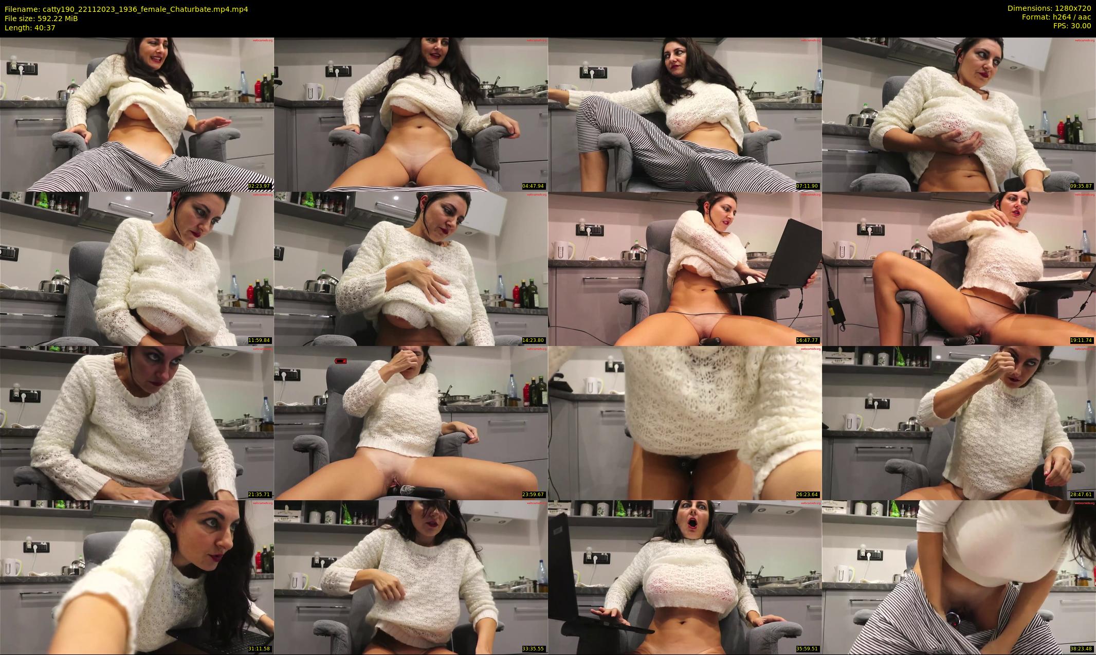 catty190 — 41 minute Chaturbate female cam show recording, 720p, Nov 22, 2023