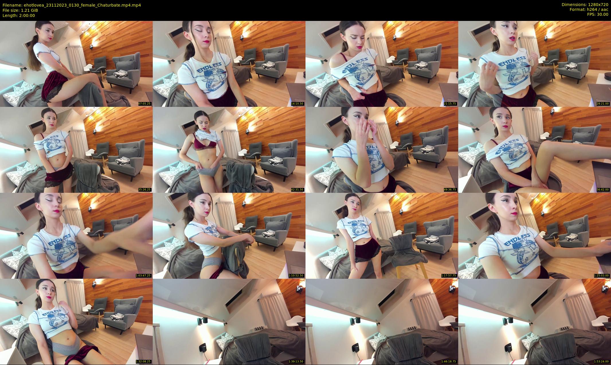 ehotlovea — 120 minute Chaturbate female cam show recording, 720p, Nov 23, 2023