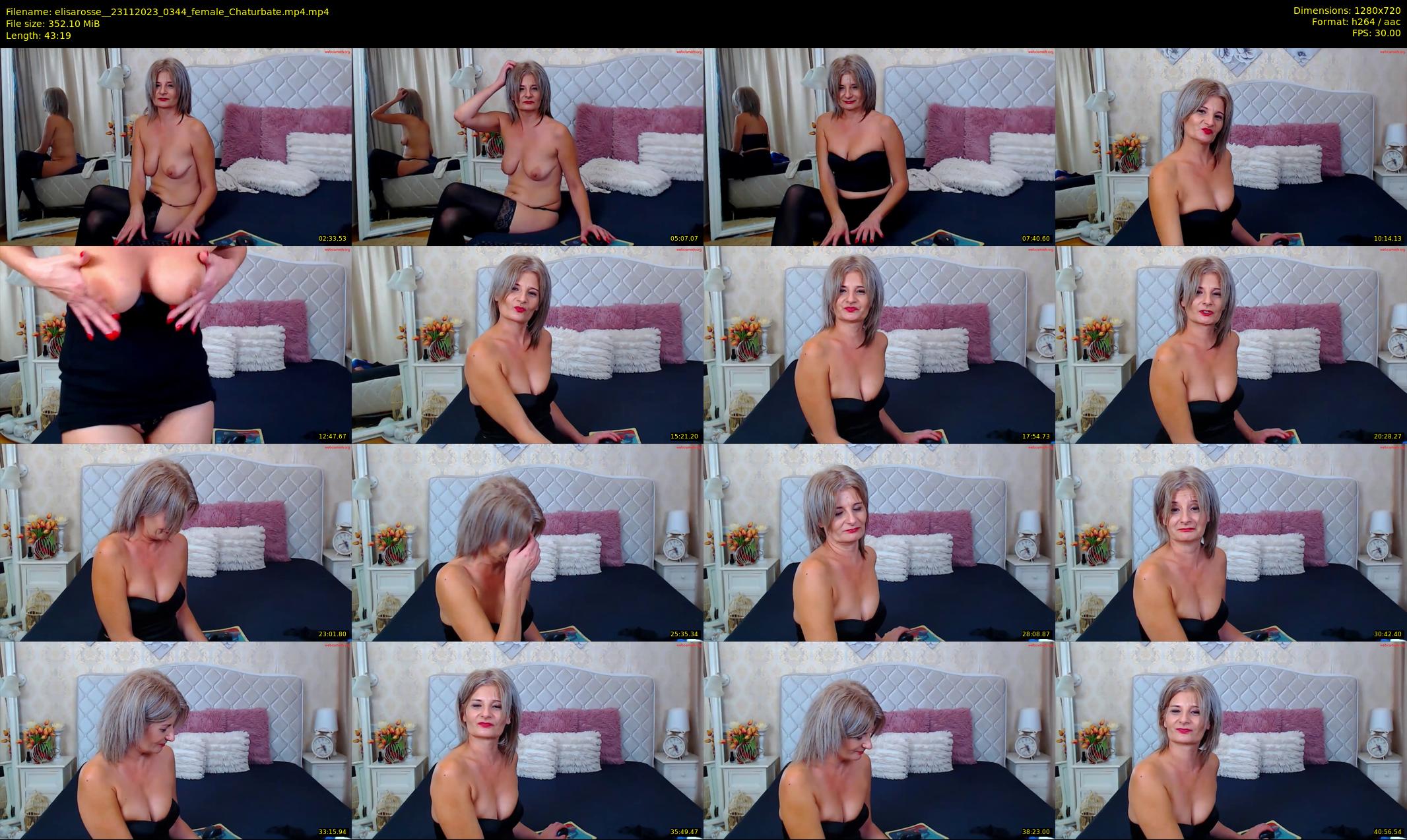 elisarosse_ — 44 minute Chaturbate female cam show recording, 720p, Nov 23, 2023