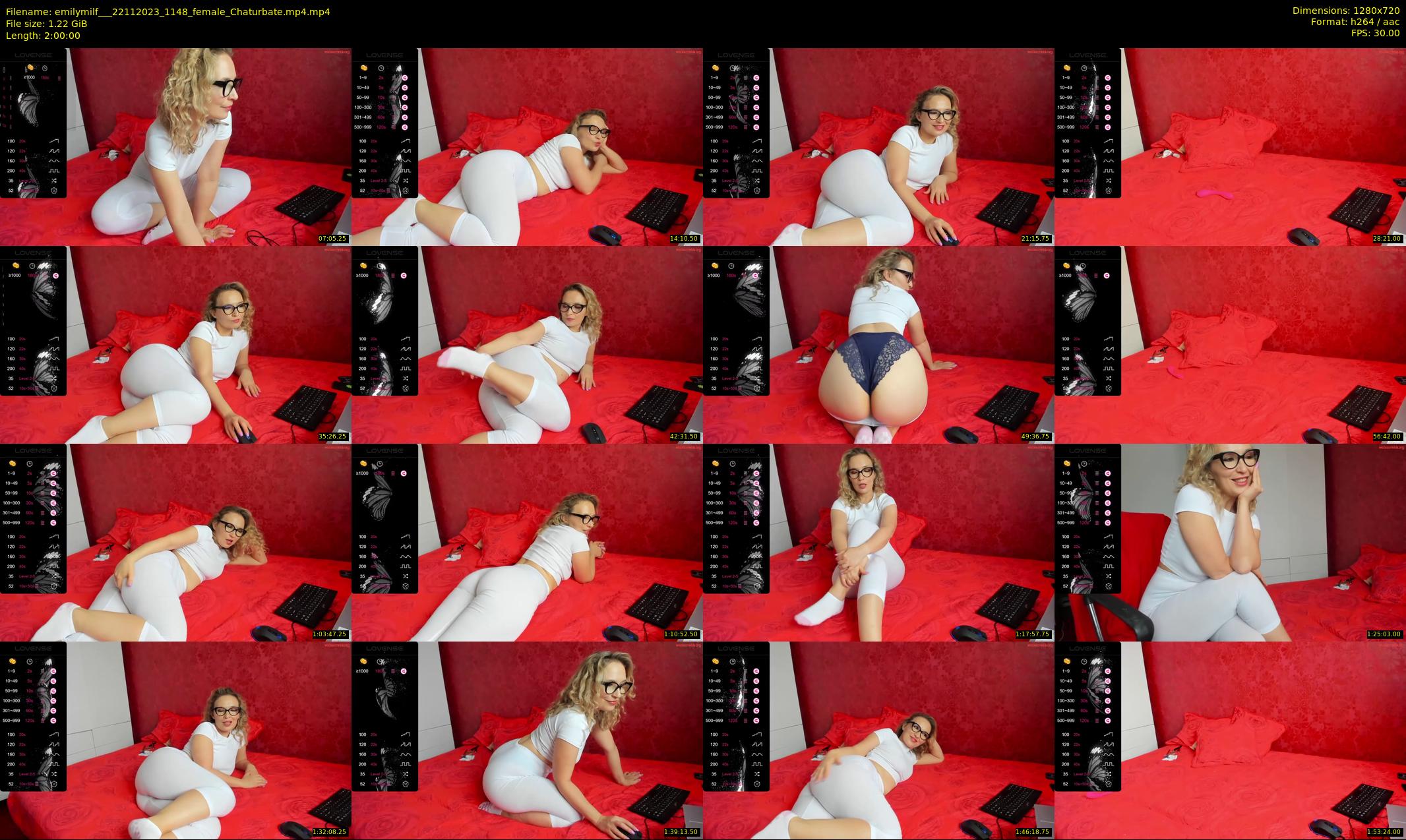 emilymilf__ — 120 minute Chaturbate female cam show recording, 720p, Nov 22, 2023