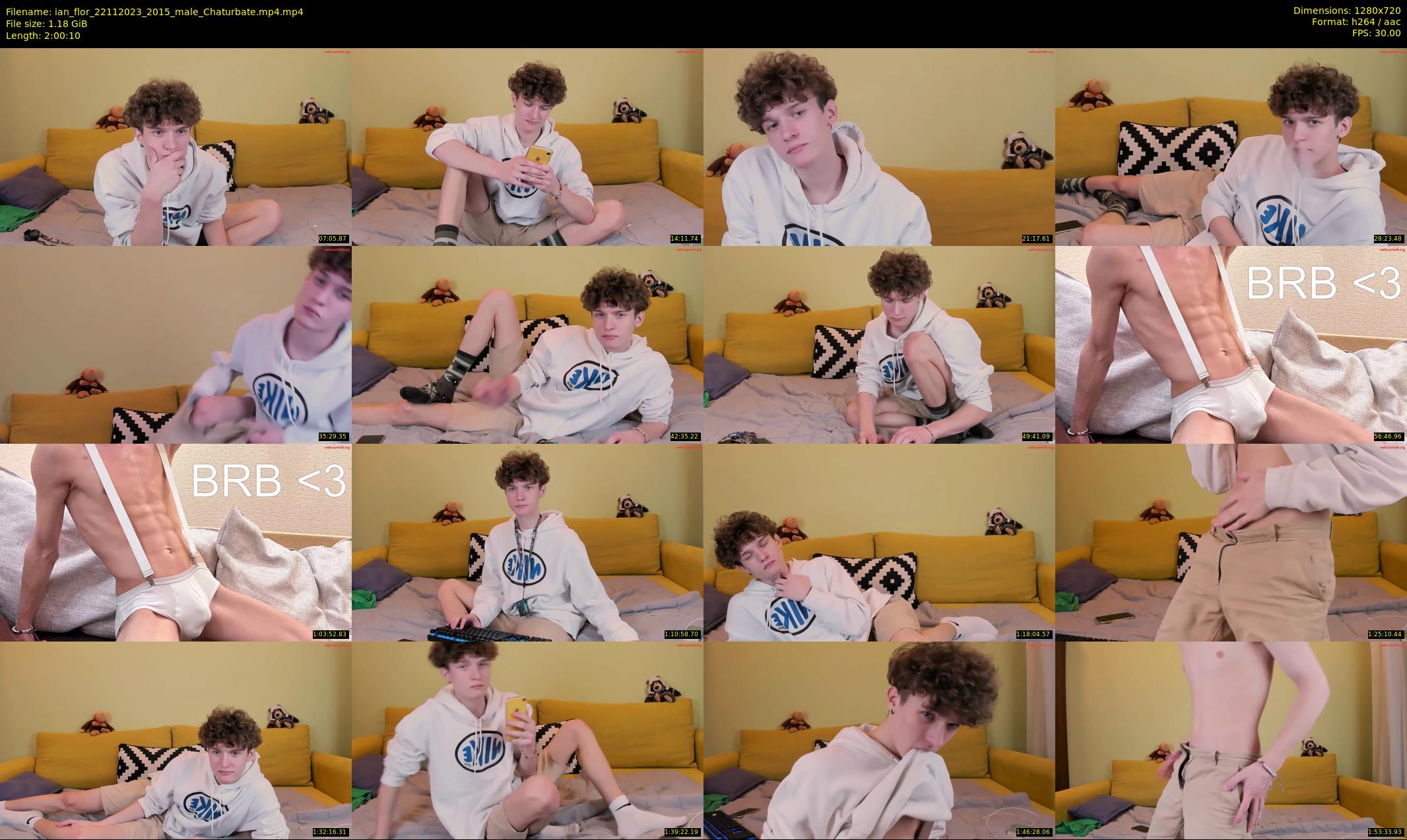 ian_flor — 121 minute Chaturbate male cam show recording, 720p, Nov 22, 2023