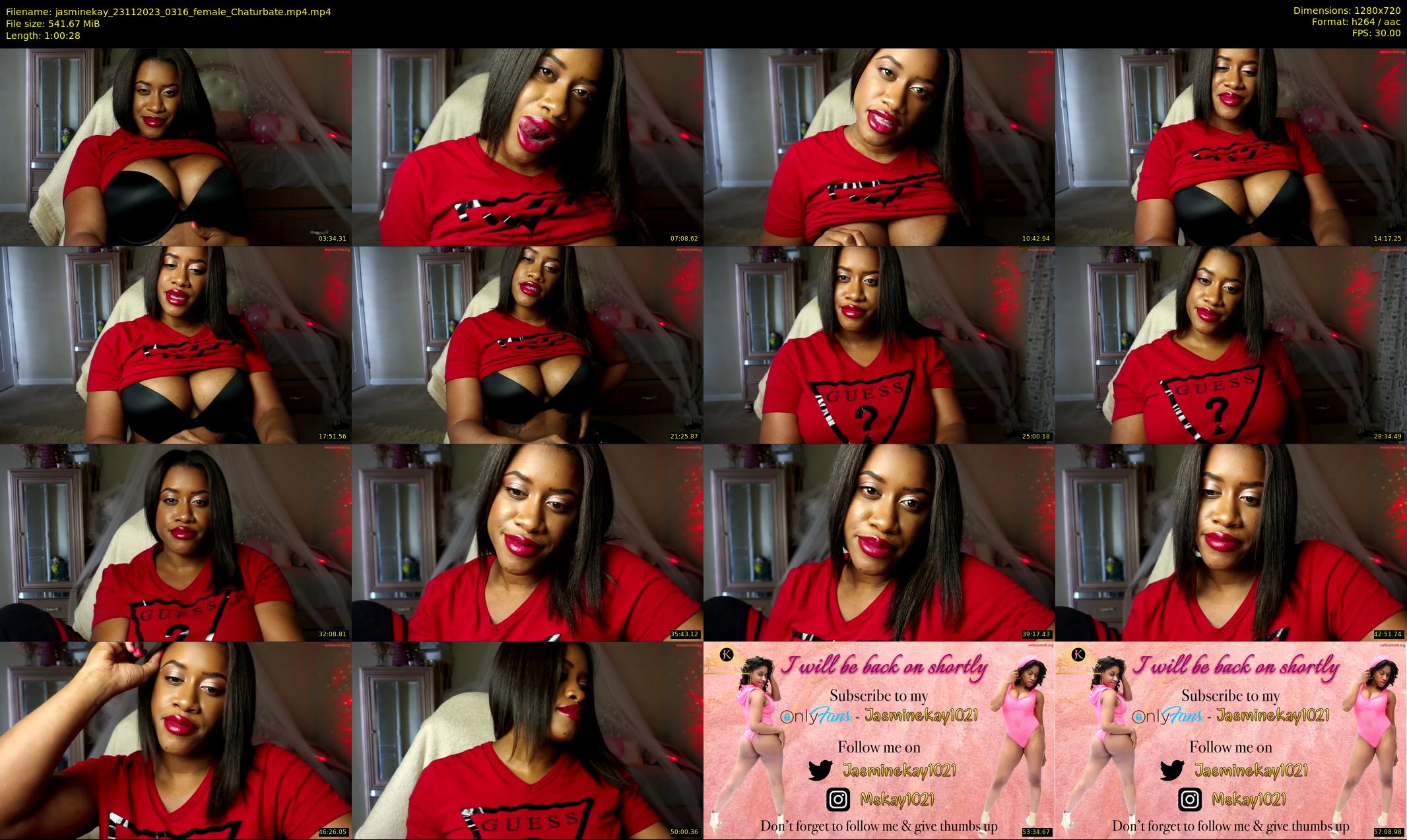 jasminekay — 61 minute Chaturbate female cam show recording, 720p, Nov 23, 2023