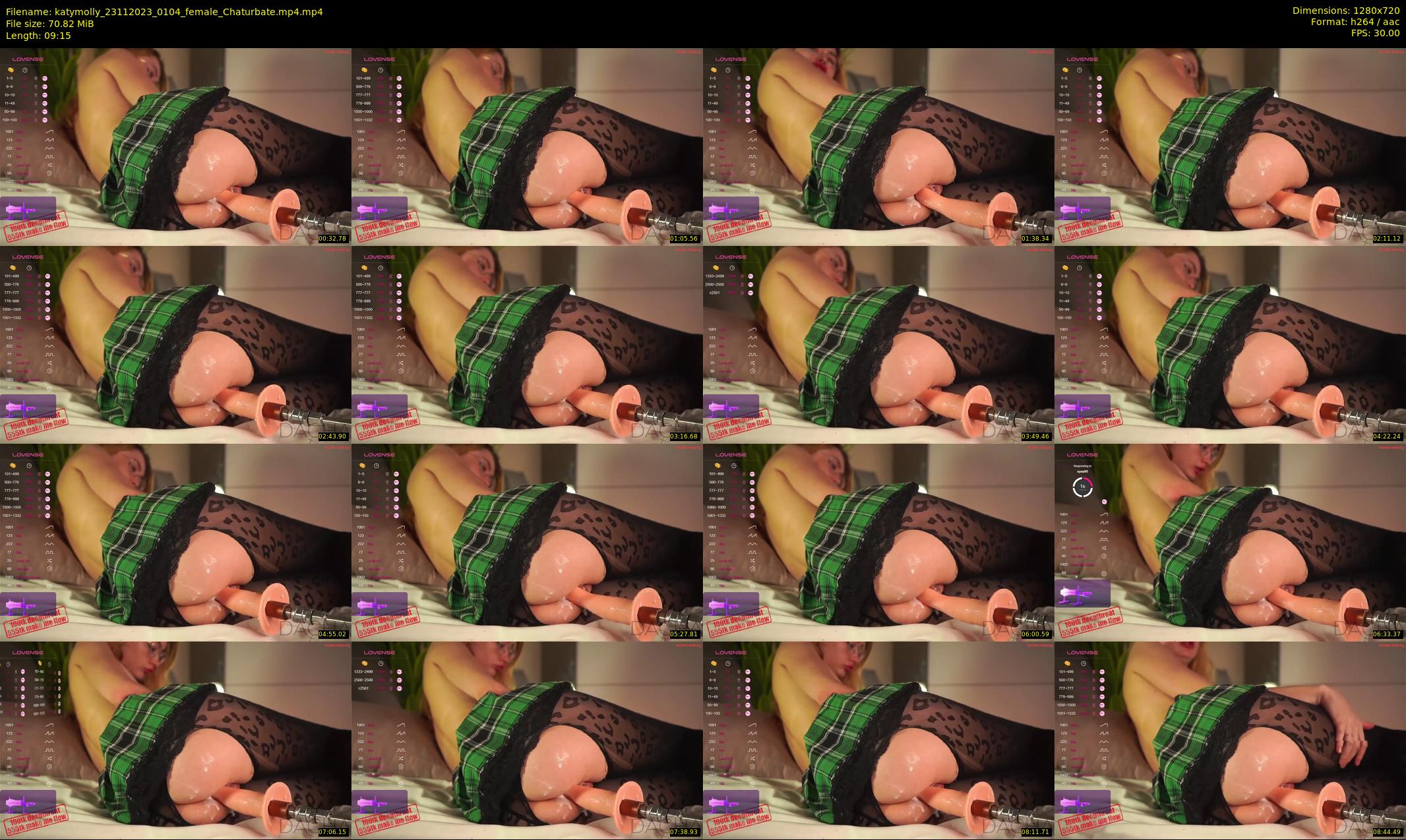 katymolly — 10 minute Chaturbate female cam show recording, 720p, Nov 23, 2023