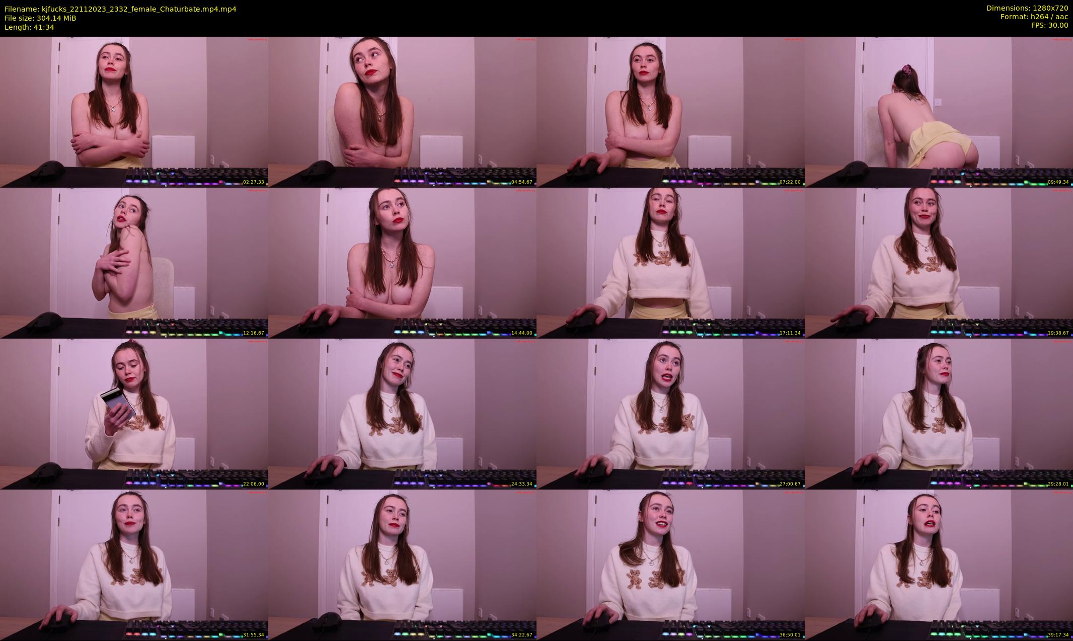 kjfucks — 42 minute Chaturbate couple cam show recording, 720p, Nov 22, 2023
