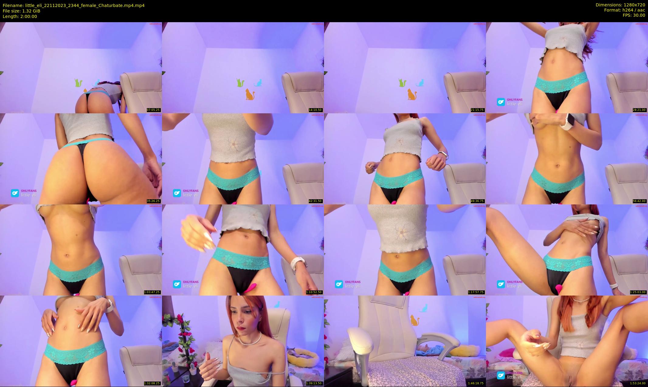 little_eli — 120 minute Chaturbate female cam show recording, 720p, Nov 22, 2023