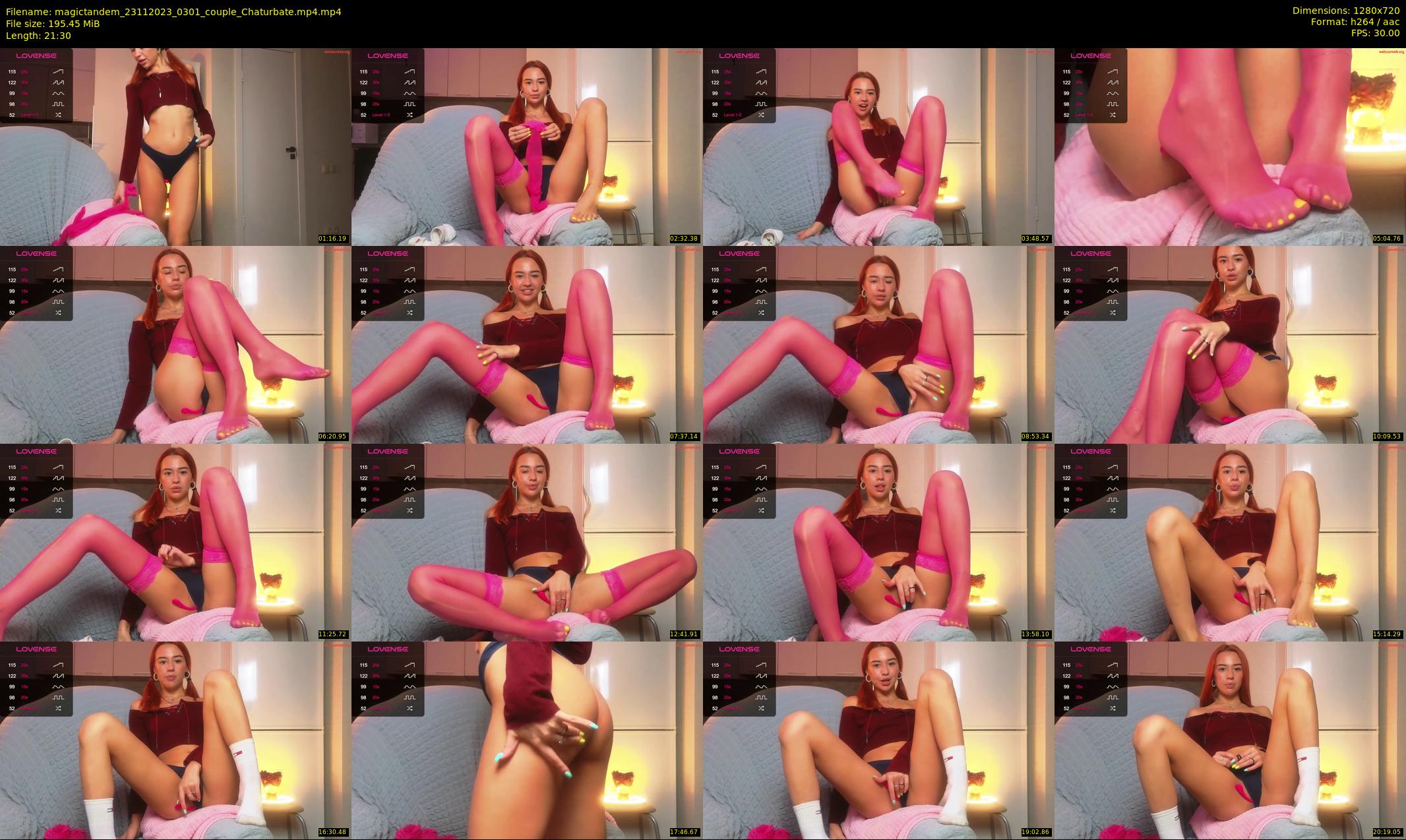 magictandem — 22 minute Chaturbate couple cam show recording, 720p, Nov 23, 2023