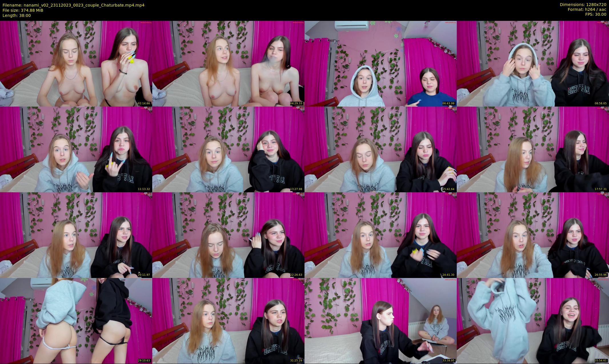 nanami_v02 — 38 minute Chaturbate couple cam show recording, 720p, Nov 23, 2023