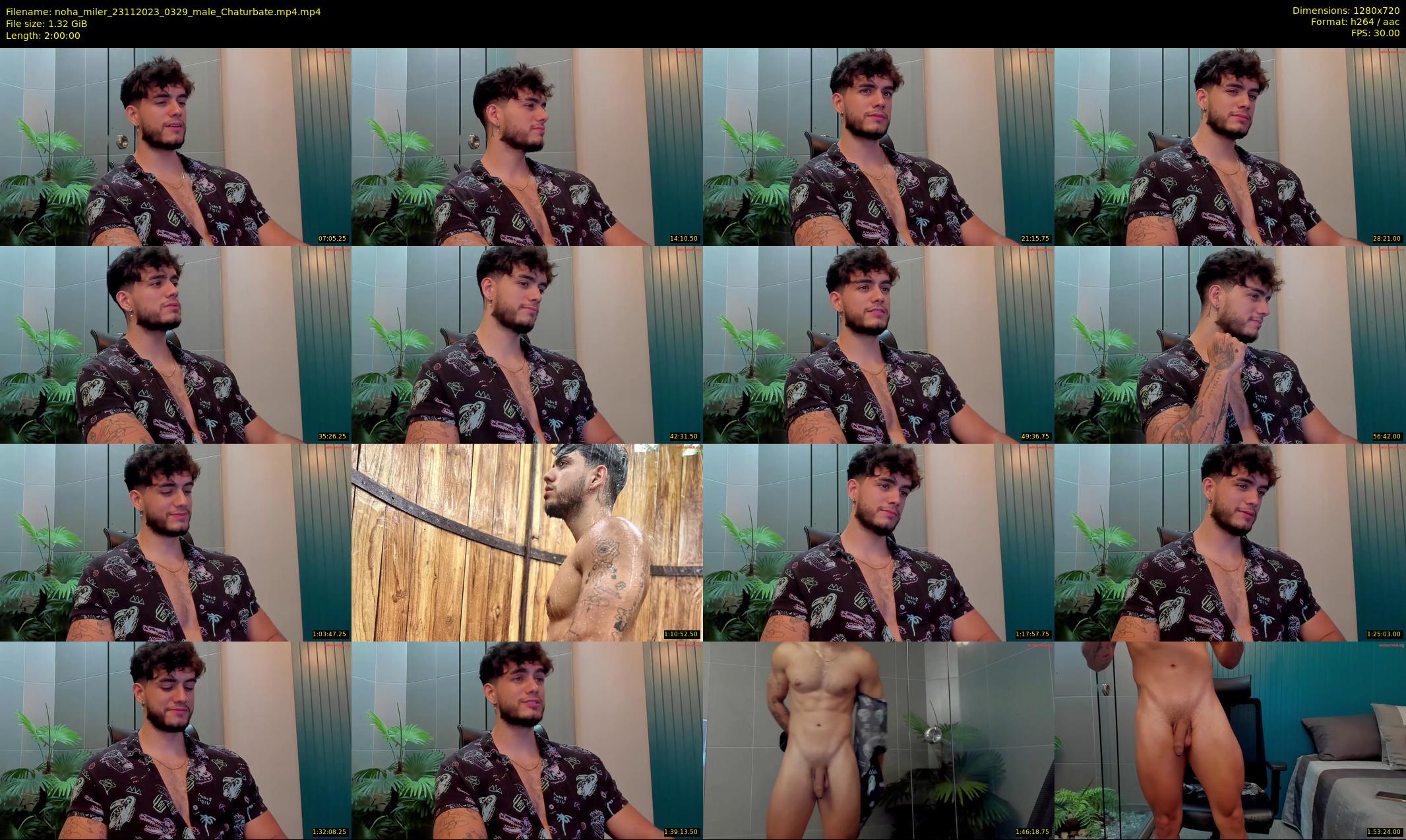 noha_miler — 120 minute Chaturbate male cam show recording, 720p, Nov 23, 2023