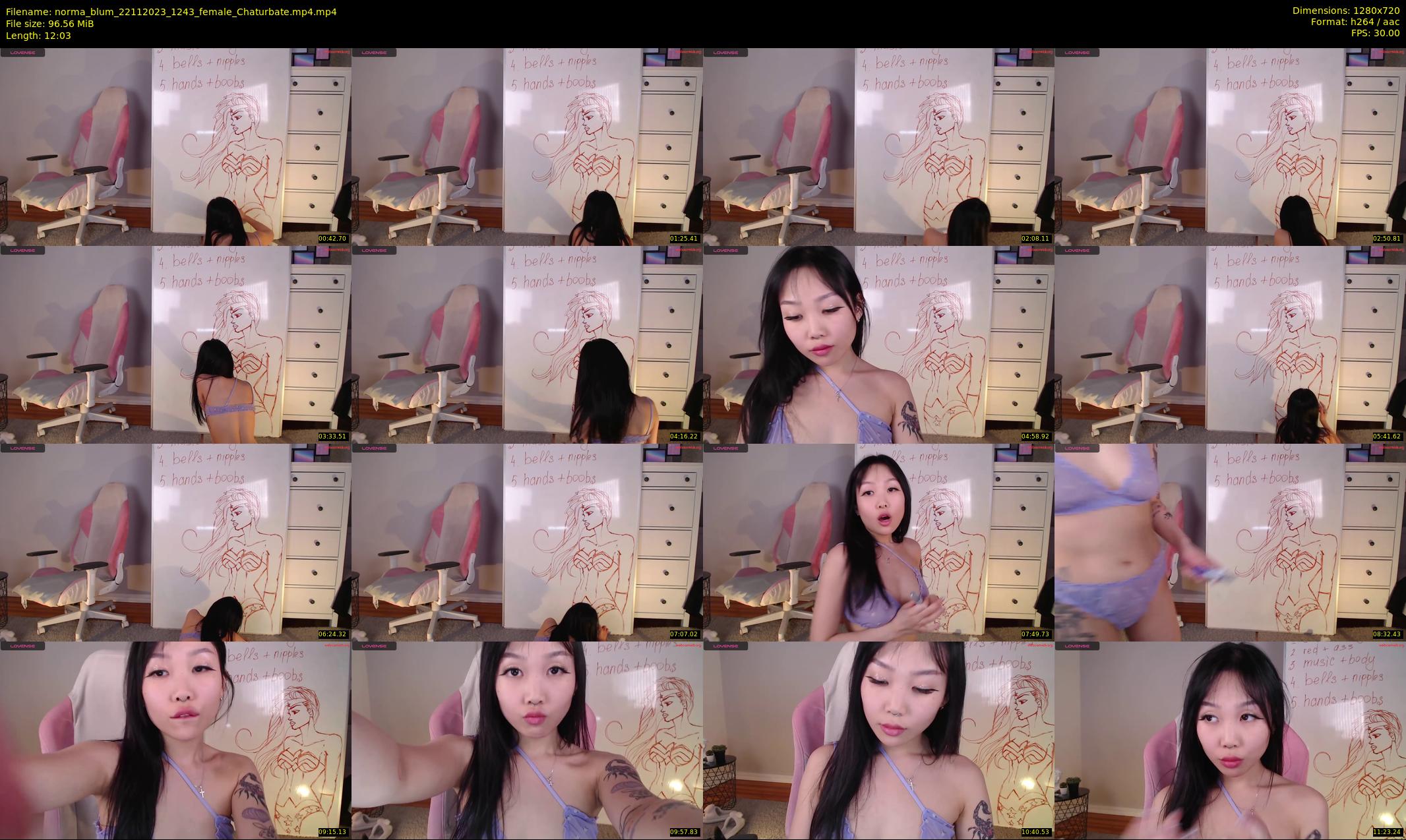 norma_blum — 13 minute Chaturbate female cam show recording, 720p, Nov 22, 2023