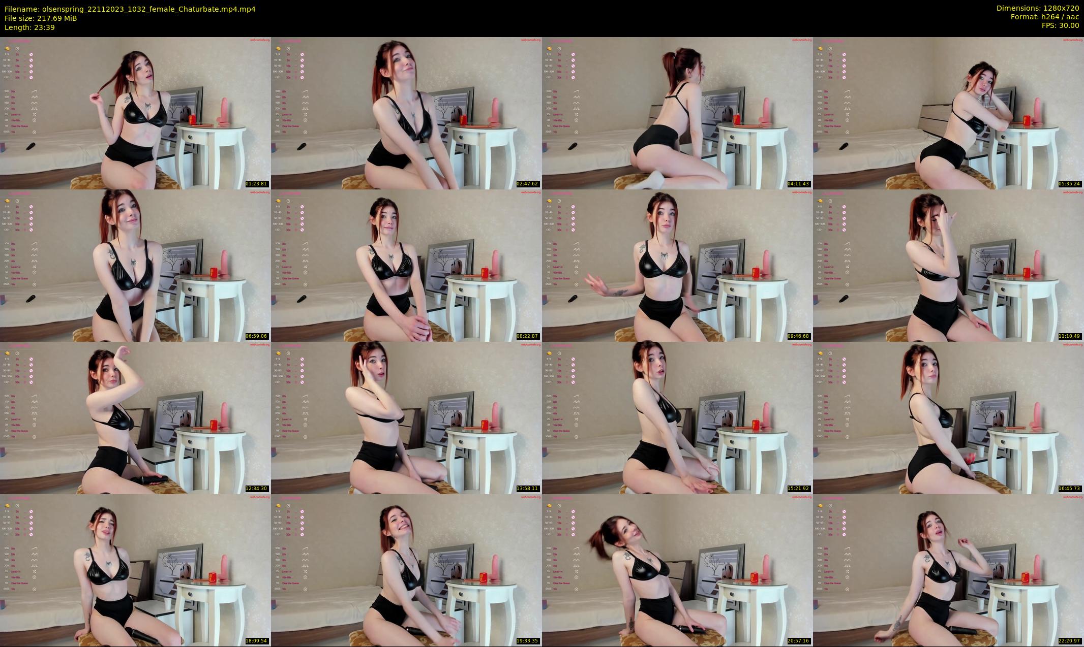 olsenspring — 24 minute Chaturbate female cam show recording, 720p, Nov 22, 2023