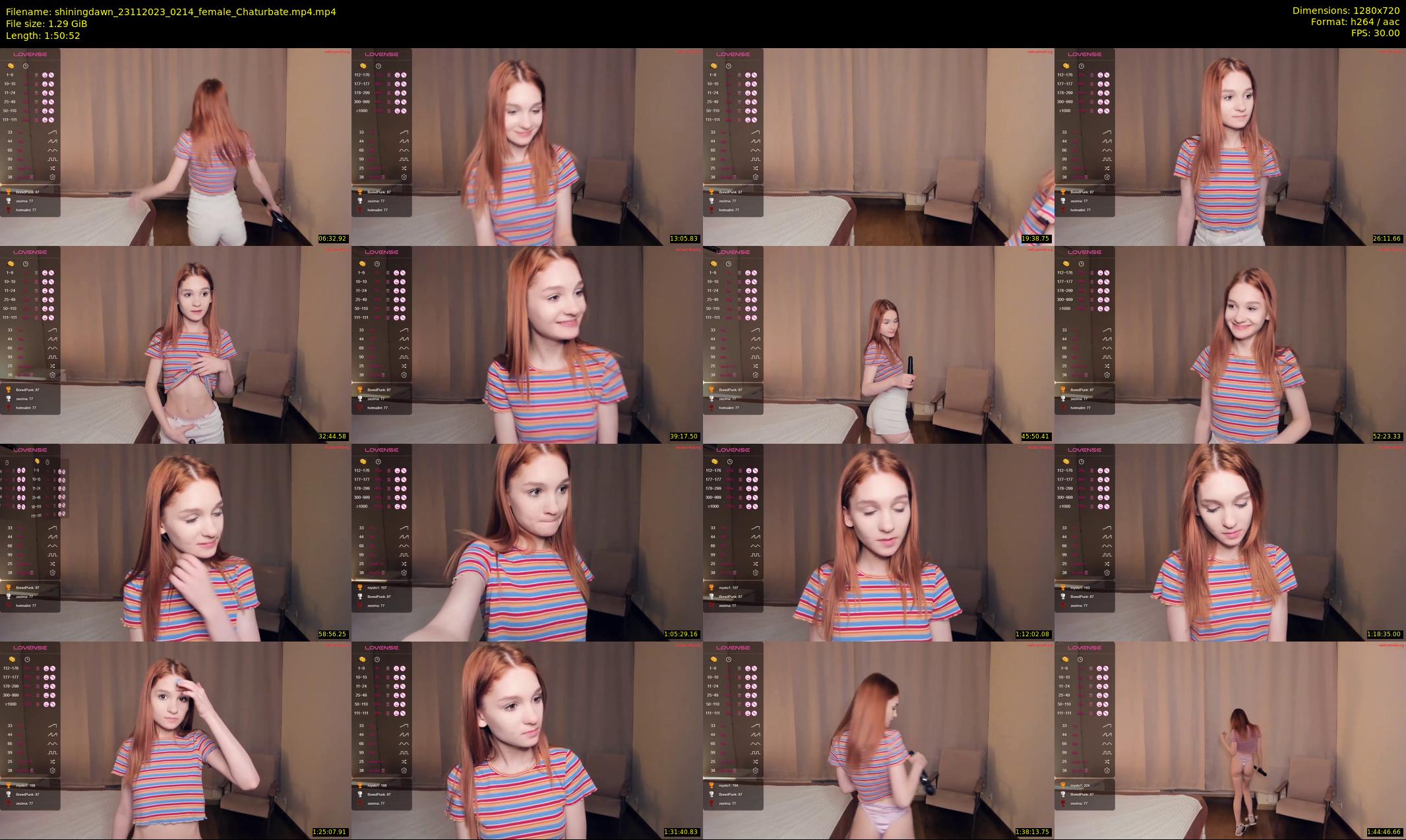 shiningdawn — 111 minute Chaturbate female cam show recording, 720p, Nov 23, 2023