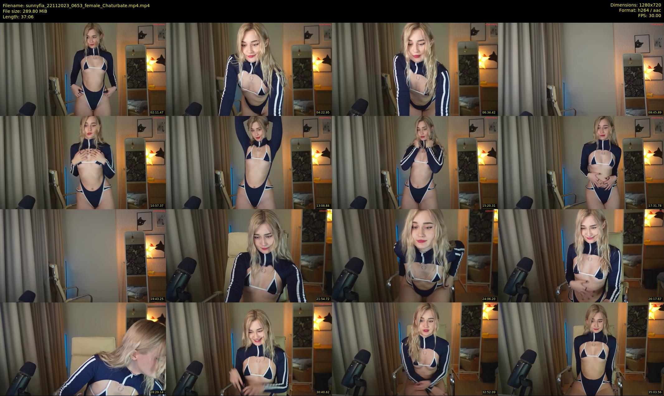 sunnyfia — 38 minute Chaturbate female cam show recording, 720p, Nov 22, 2023