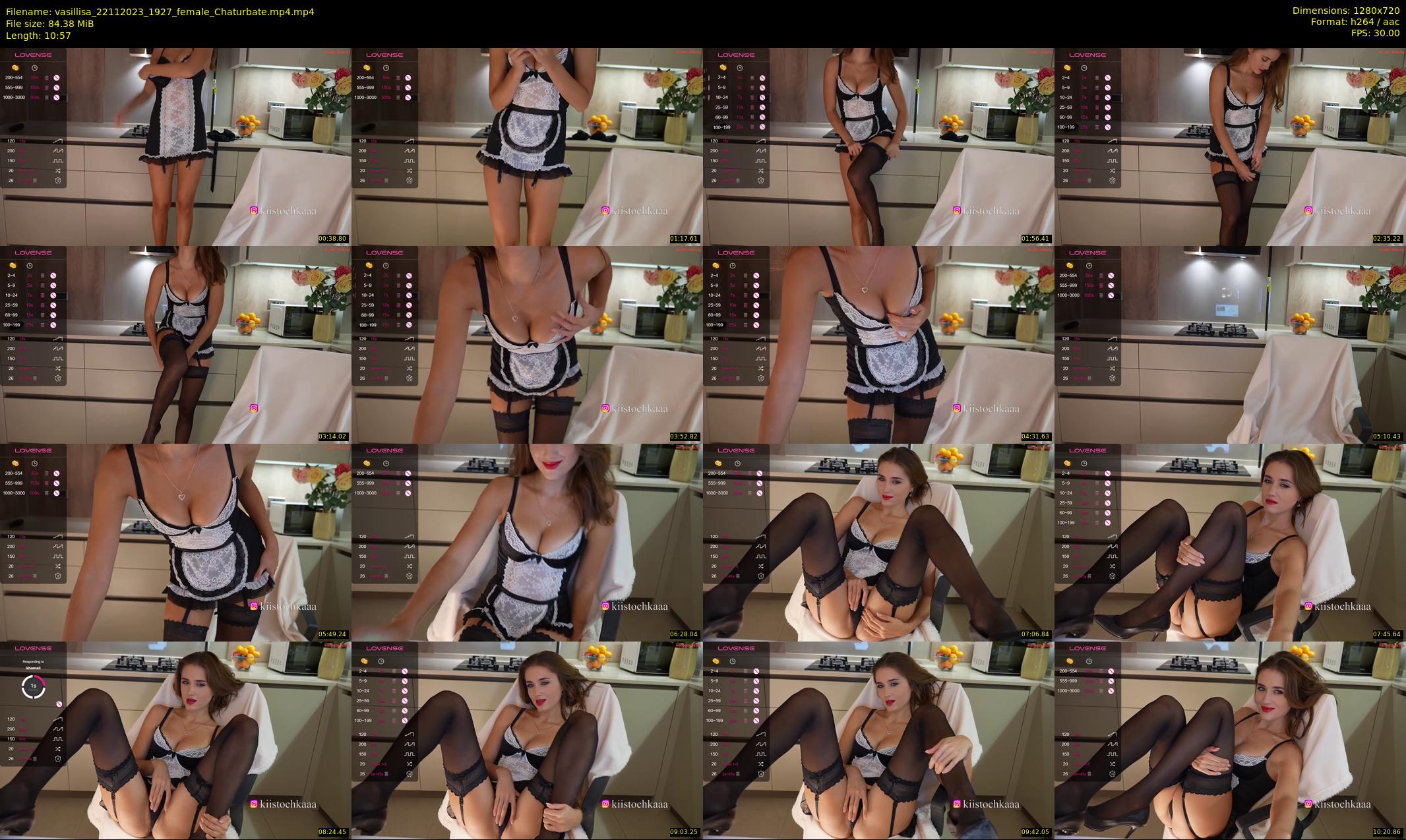 vasillisa — 11 minute Chaturbate female cam show recording, 720p, Nov 22, 2023