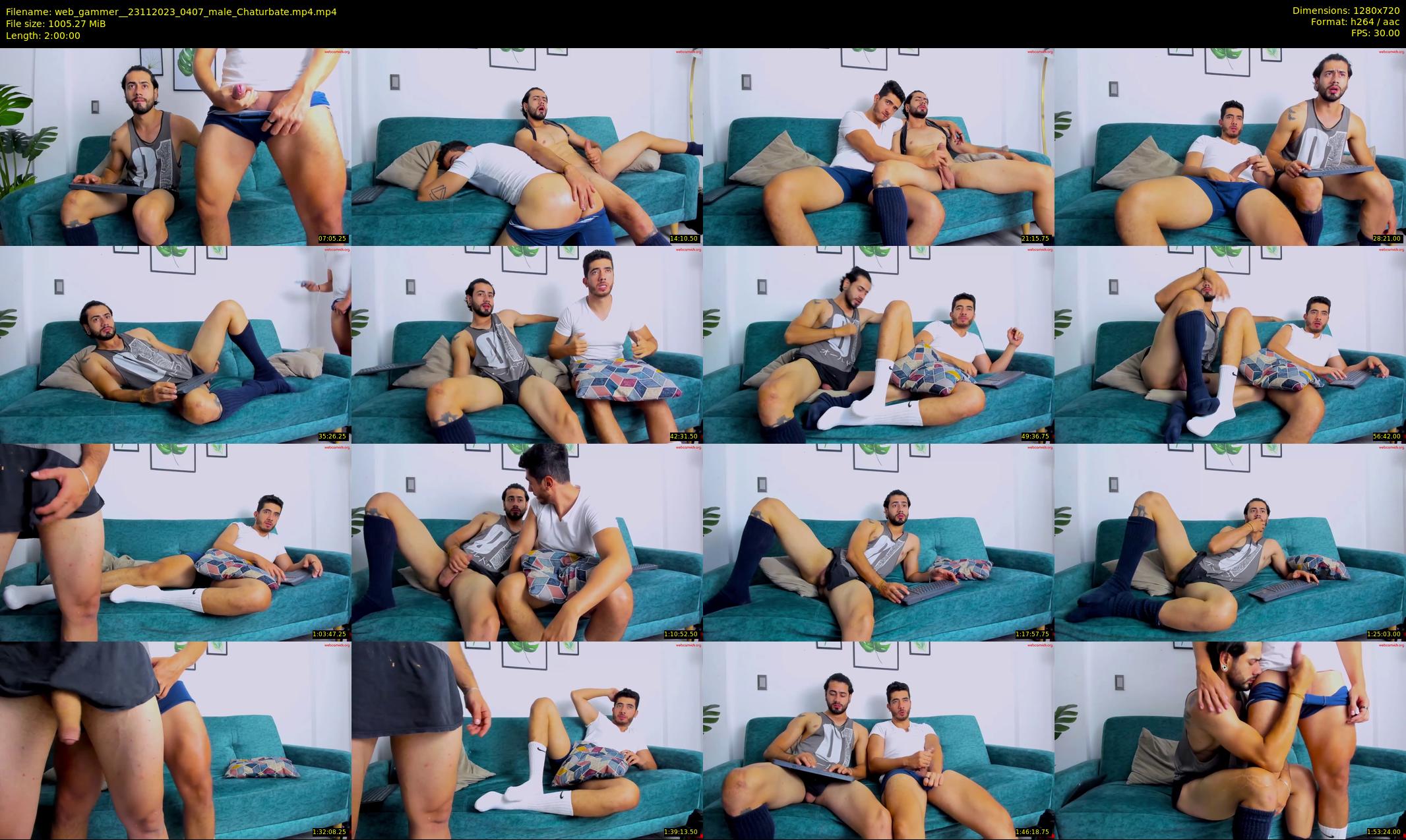 web_gammer_ — 120 minute Chaturbate male cam show recording, 720p, Nov 23, 2023