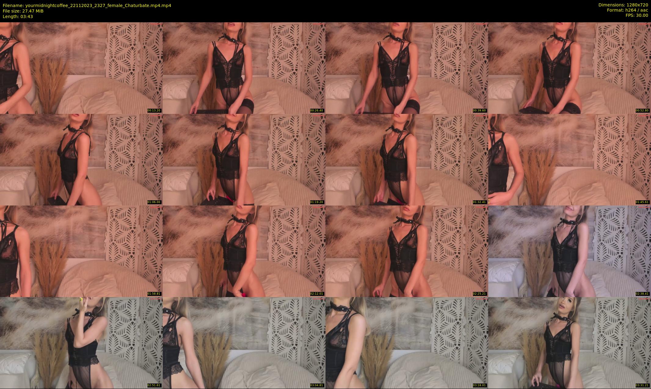 yourmidnightcoffee — 4 minute Chaturbate female cam show recording, 720p, Nov 22, 2023