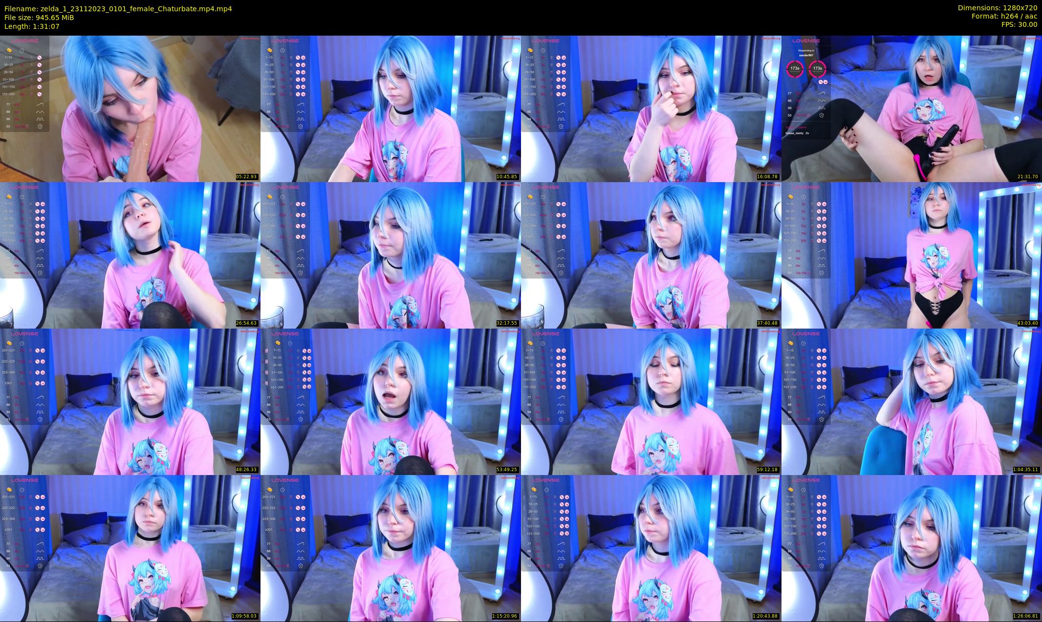 zelda_1 — 92 minute Chaturbate female cam show recording, 720p, Nov 23, 2023