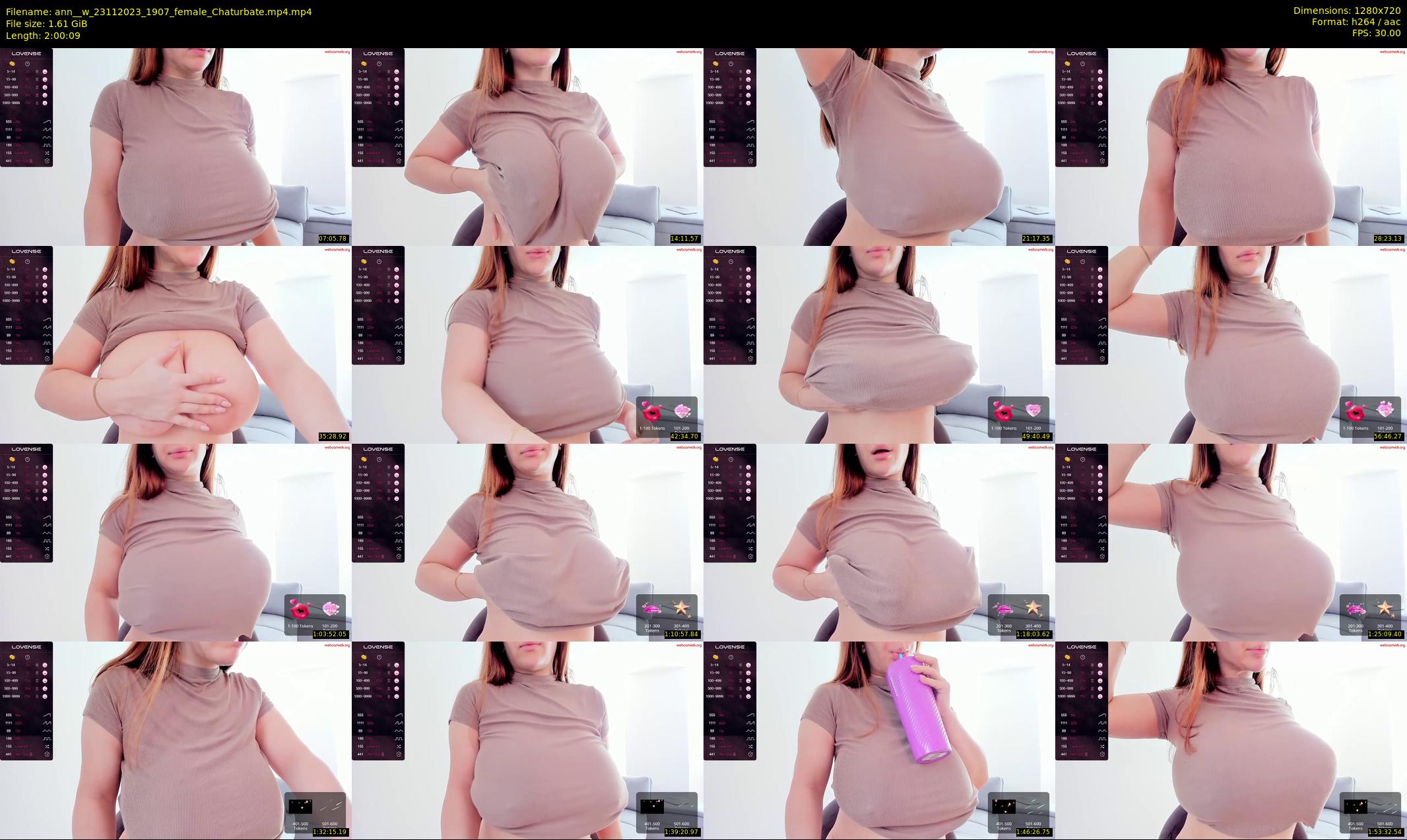 ann__w — 121 minute Chaturbate female cam show recording, 720p, Nov 23, 2023