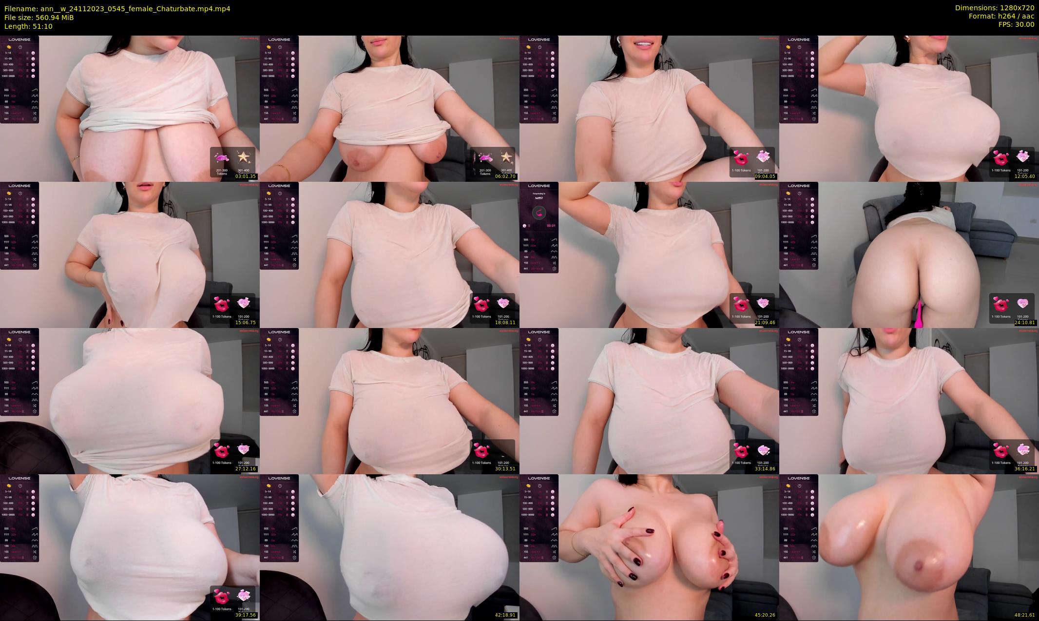 ann__w — 52 minute Chaturbate female cam show recording, 720p, Nov 24, 2023