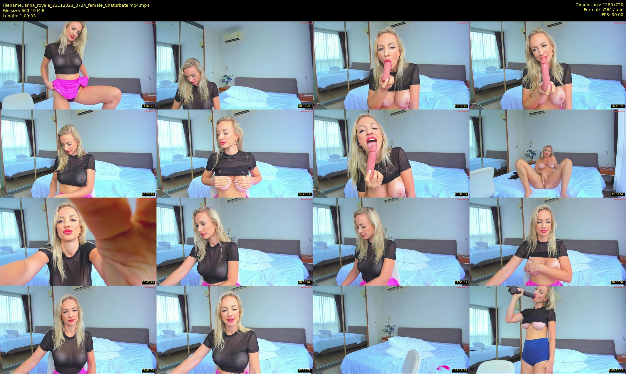 anna_royale — 70 minute Chaturbate female cam show recording, 720p, Nov 23, 2023