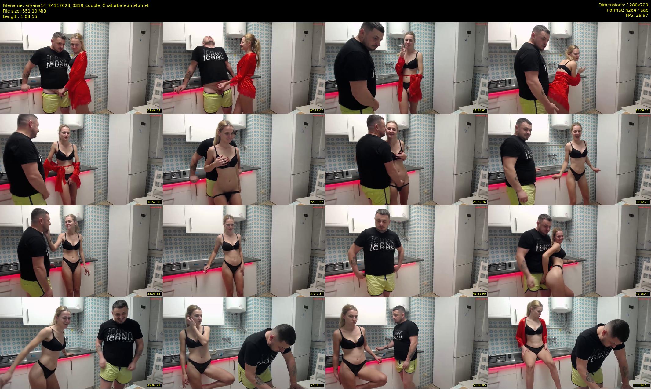 aryana14 — 64 minute Chaturbate couple cam show recording, 720p, Nov 24, 2023