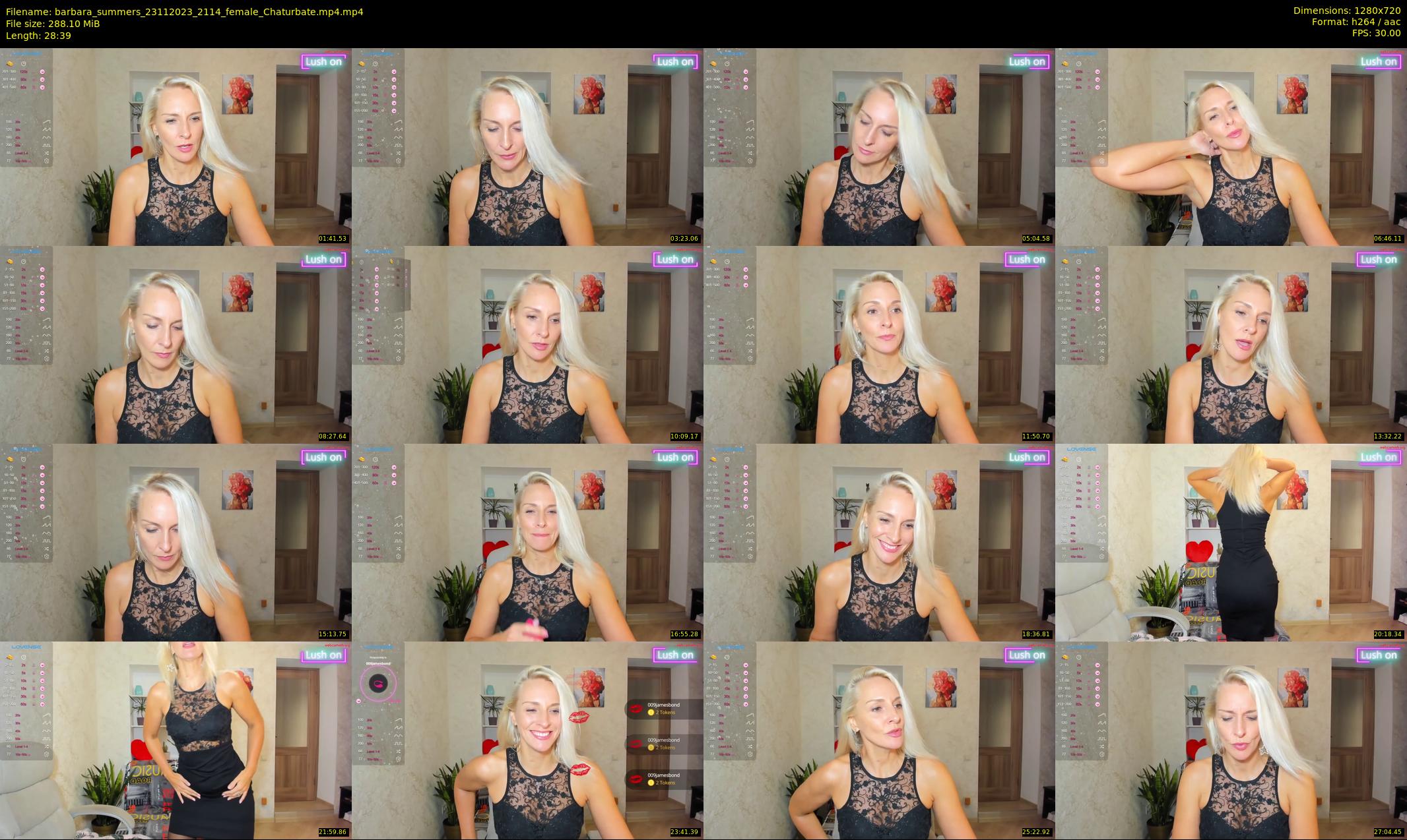 barbara_summers — 29 minute Chaturbate female cam show recording, 720p, Nov 23, 2023