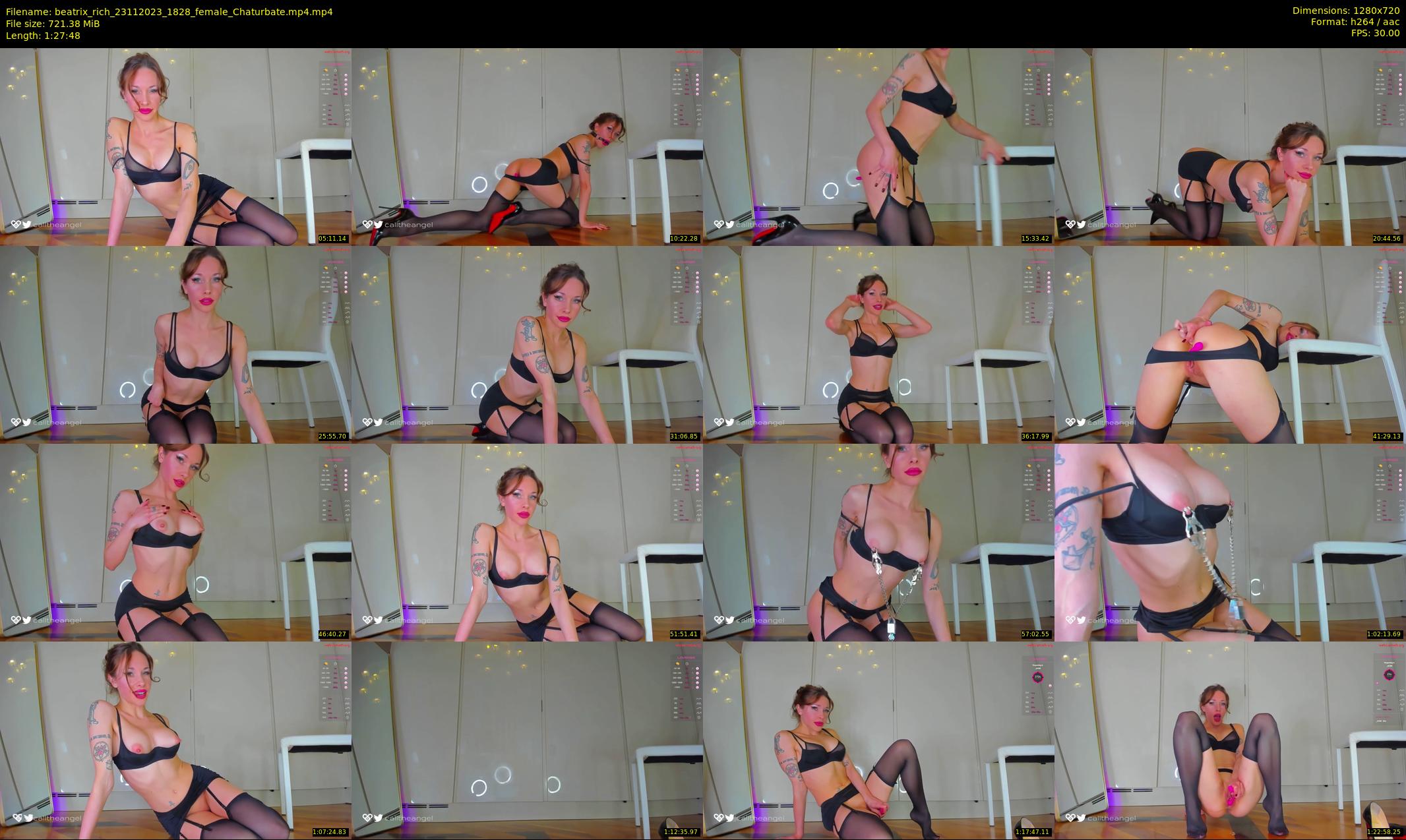 beatrix_rich — 88 minute Chaturbate female cam show recording, 720p, Nov 23, 2023