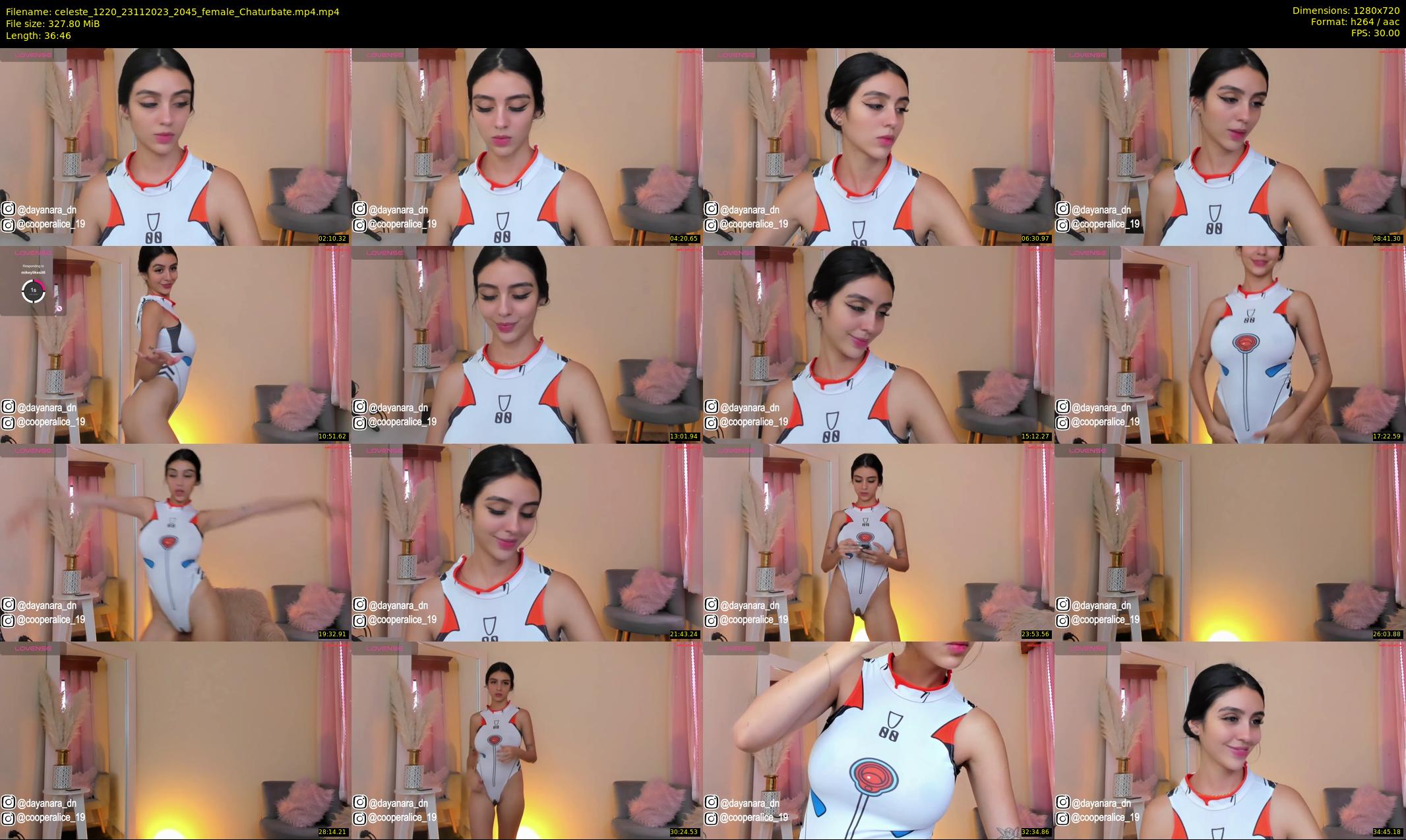 celeste_1220 — 37 minute Chaturbate female cam show recording, 720p, Nov 23, 2023