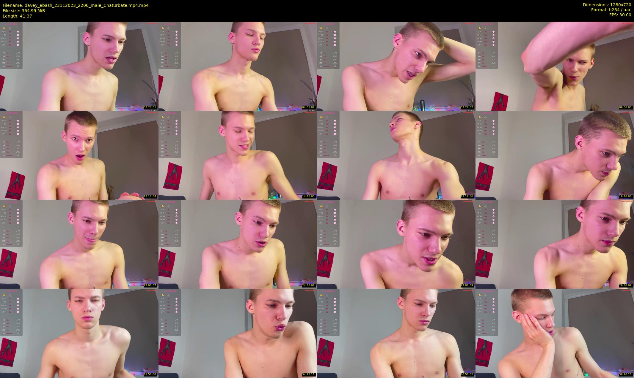 davey_ebash — 42 minute Chaturbate male cam show recording, 720p, Nov 23, 2023