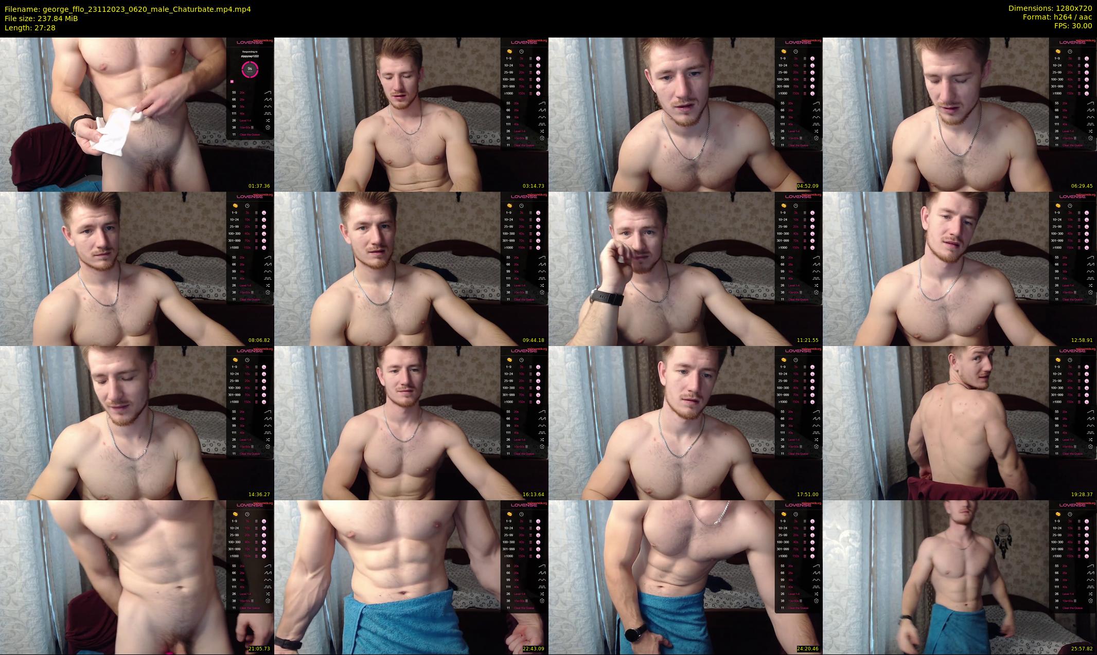 george_fflo — 28 minute Chaturbate male cam show recording, 720p, Nov 23, 2023