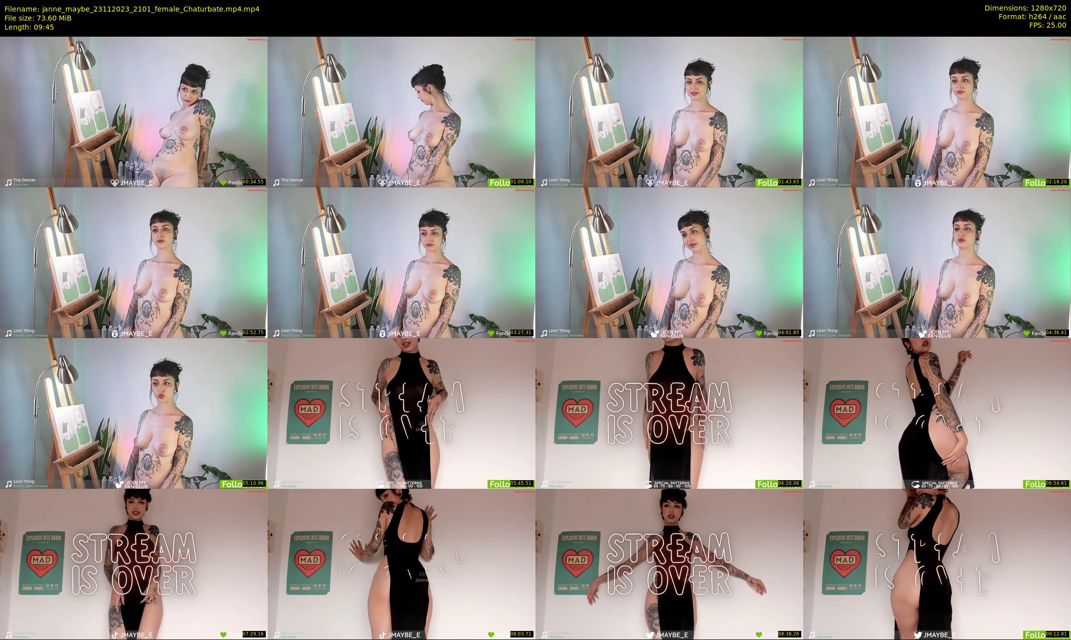 janne_maybe — 10 minute Chaturbate female cam show recording, 720p, Nov 23, 2023