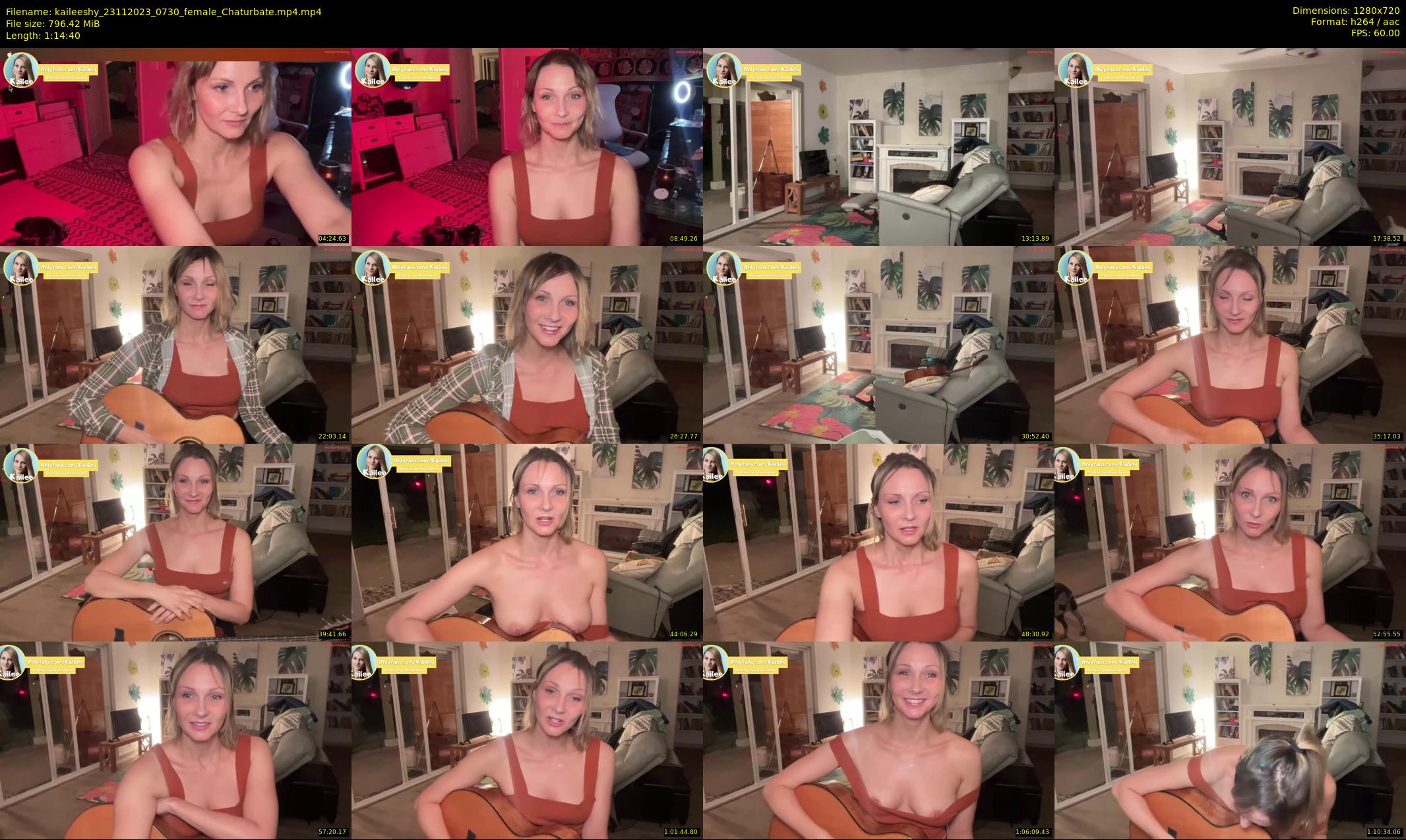 kaileeshy — 75 minute Chaturbate female cam show recording, 720p, Nov 23, 2023