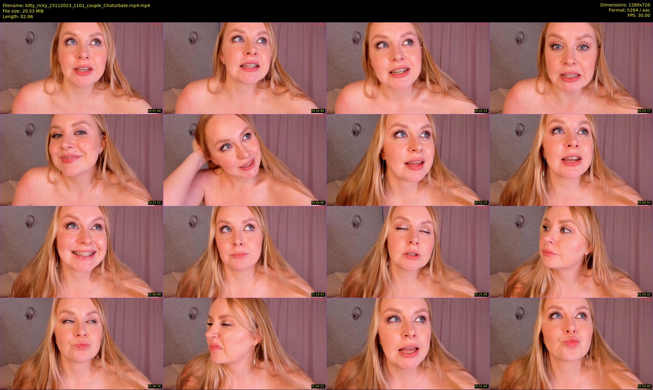 kitty_ricky — 3 minute Chaturbate couple cam show recording, 720p, Nov 23, 2023