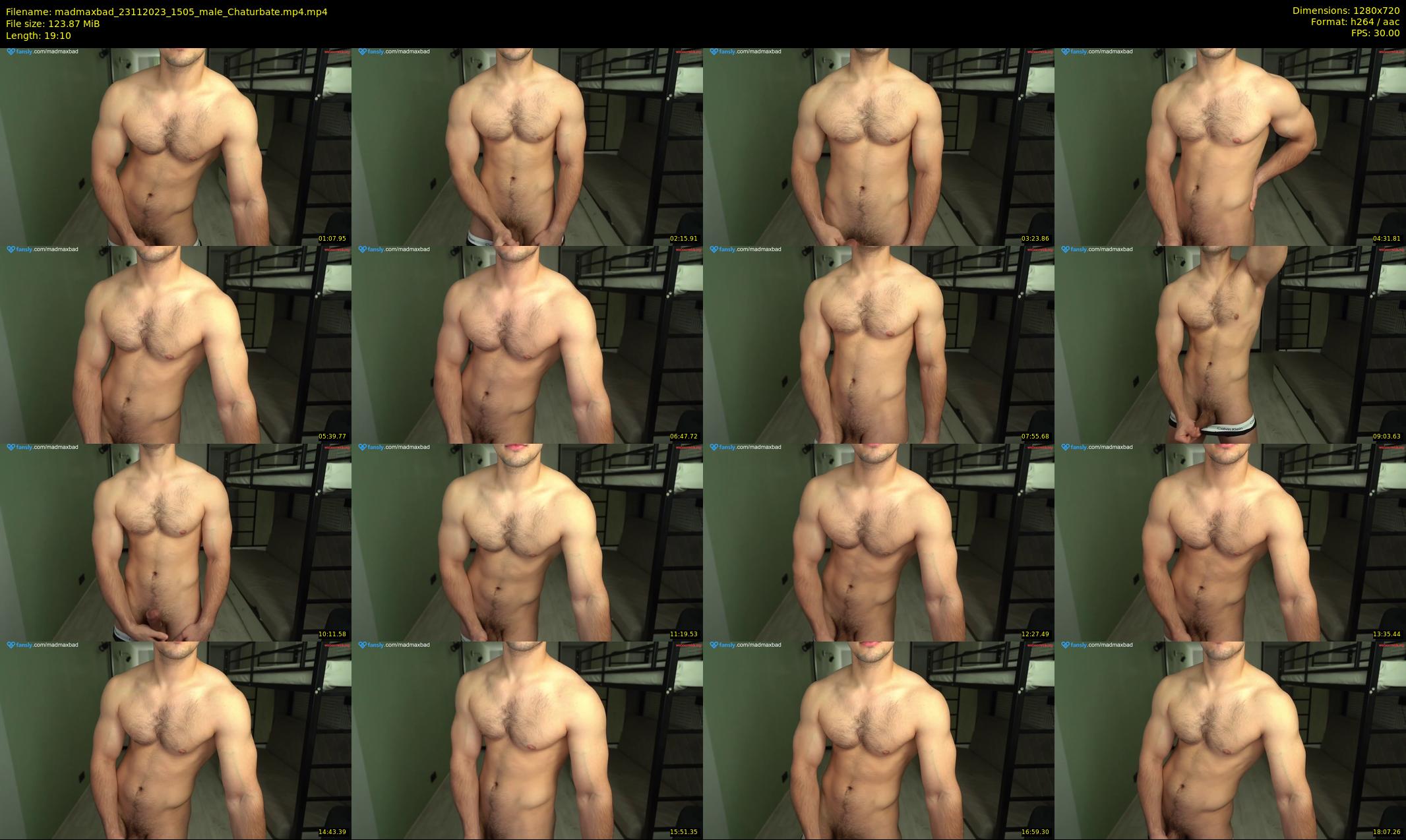 madmaxbad — 20 minute Chaturbate male cam show recording, 720p, Nov 23, 2023