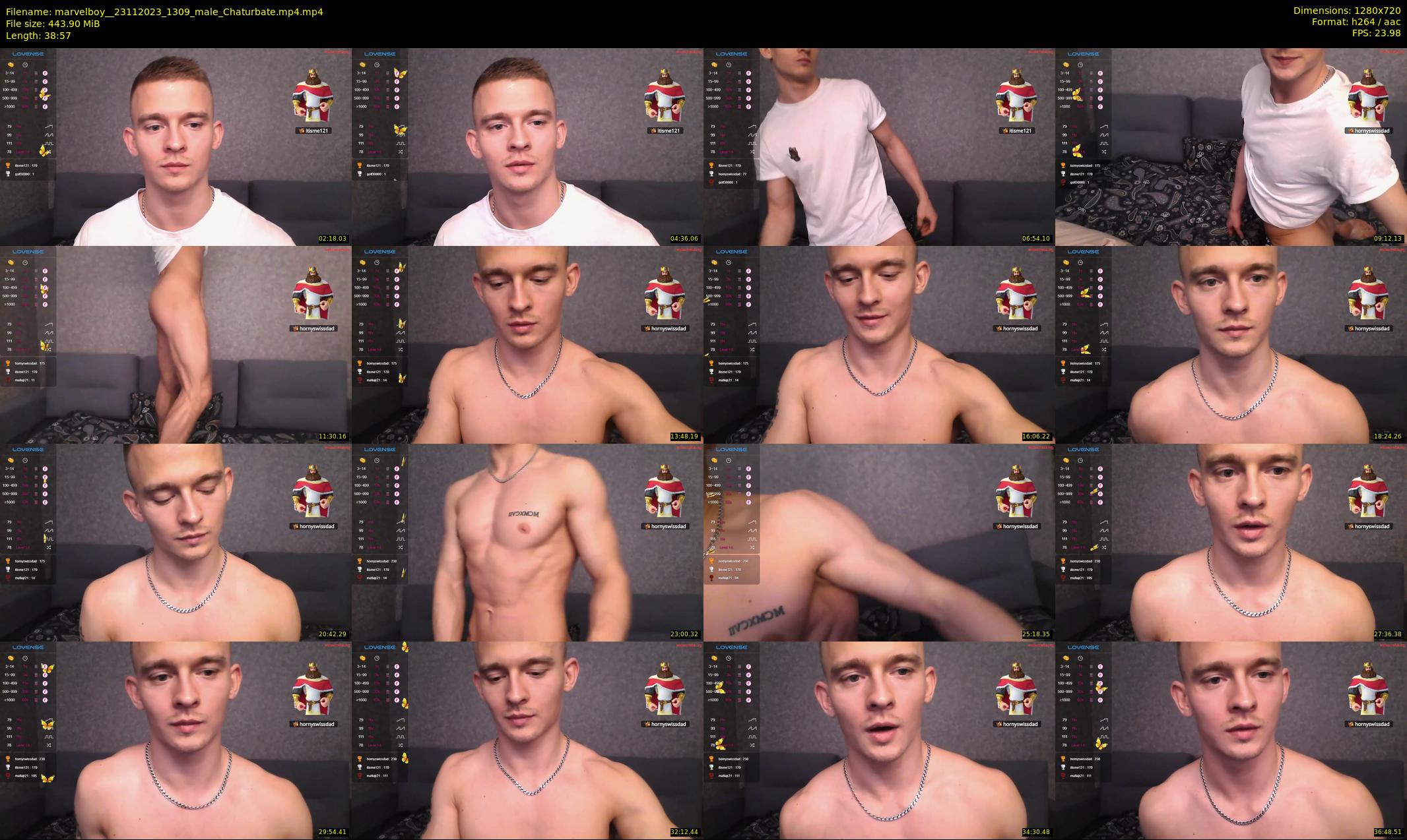 marvelboy_ — 39 minute Chaturbate male cam show recording, 720p, Nov 23, 2023