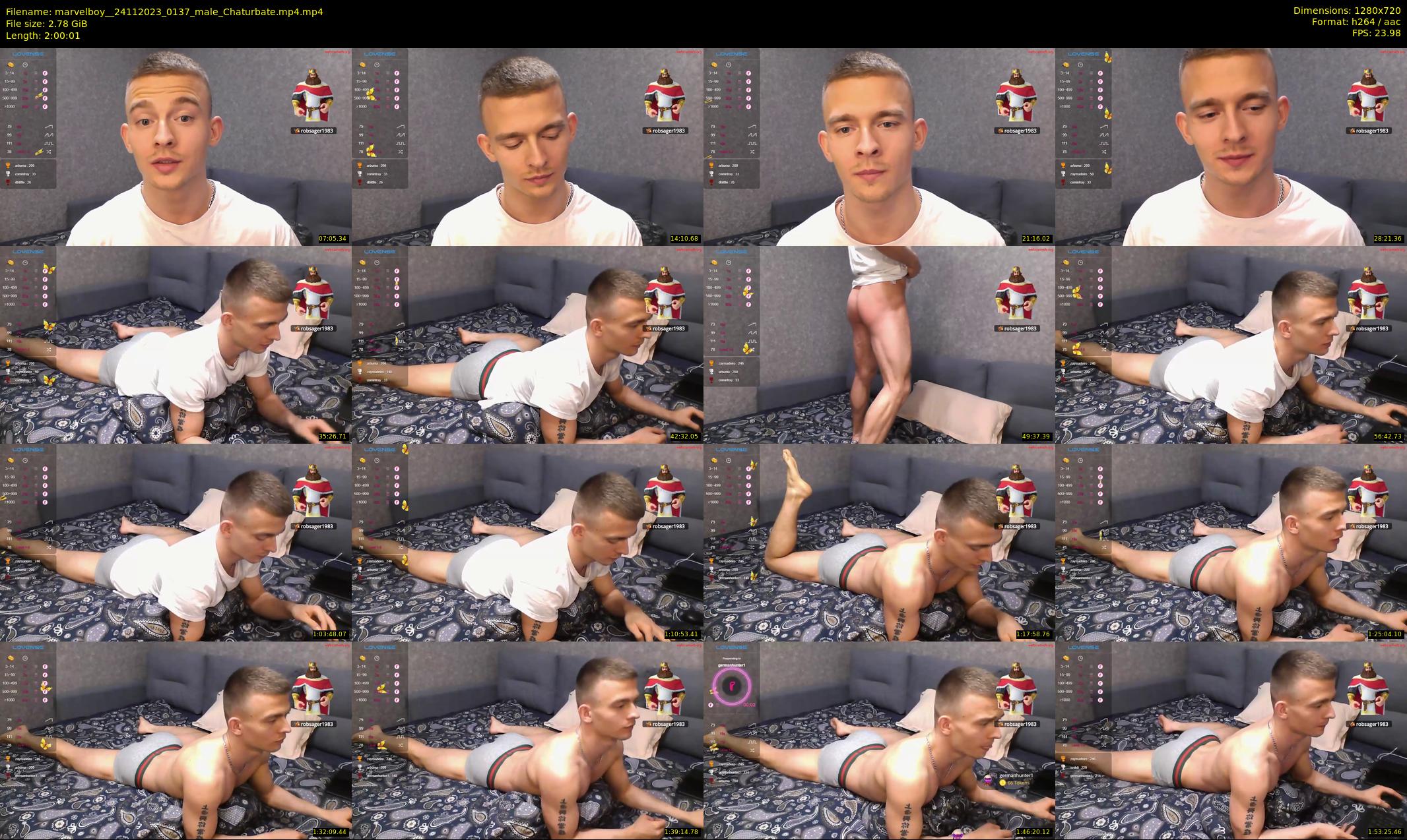 marvelboy_ — 121 minute Chaturbate male cam show recording, 720p, Nov 24, 2023