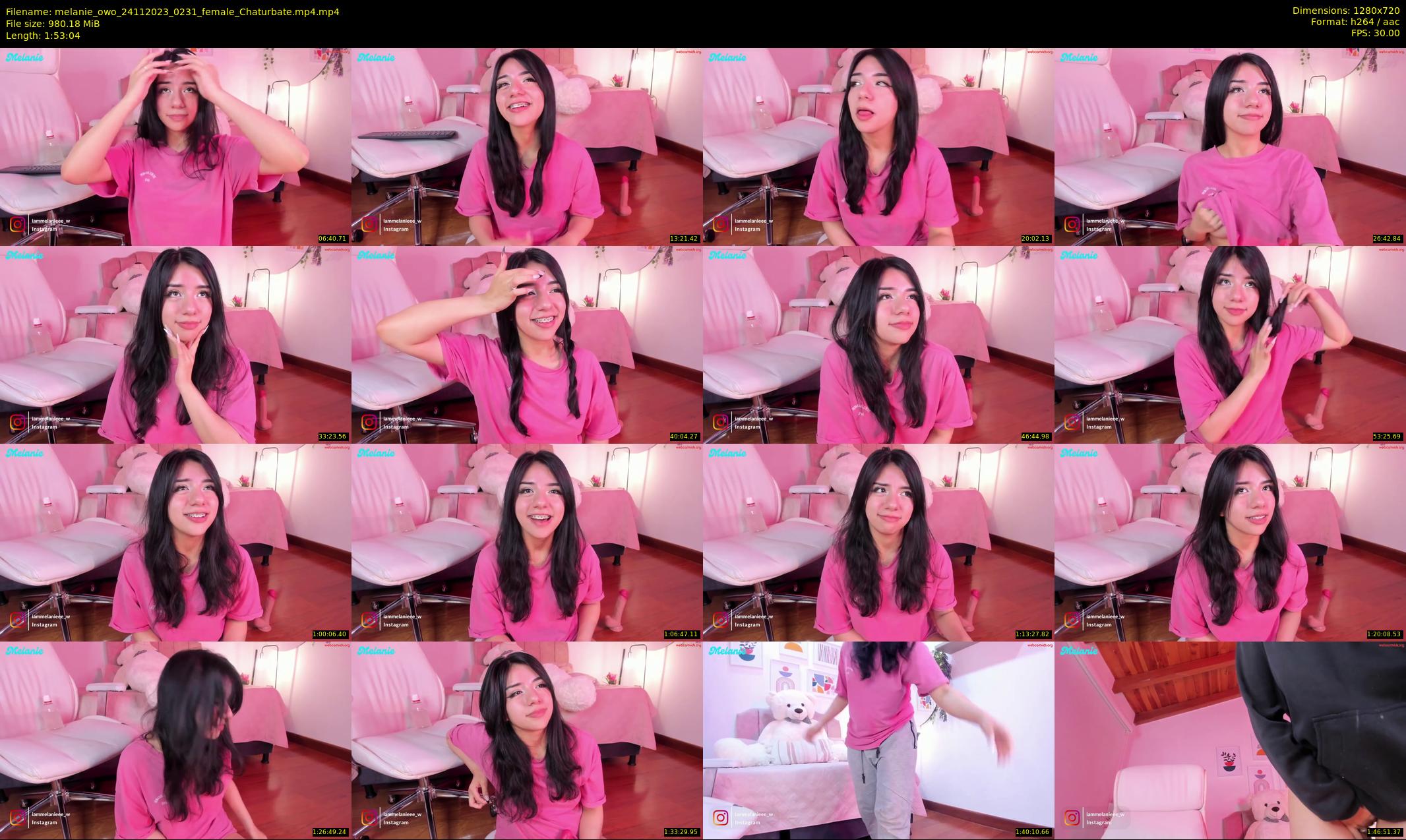 melanie_owo — 114 minute Chaturbate female cam show recording, 720p, Nov 24, 2023